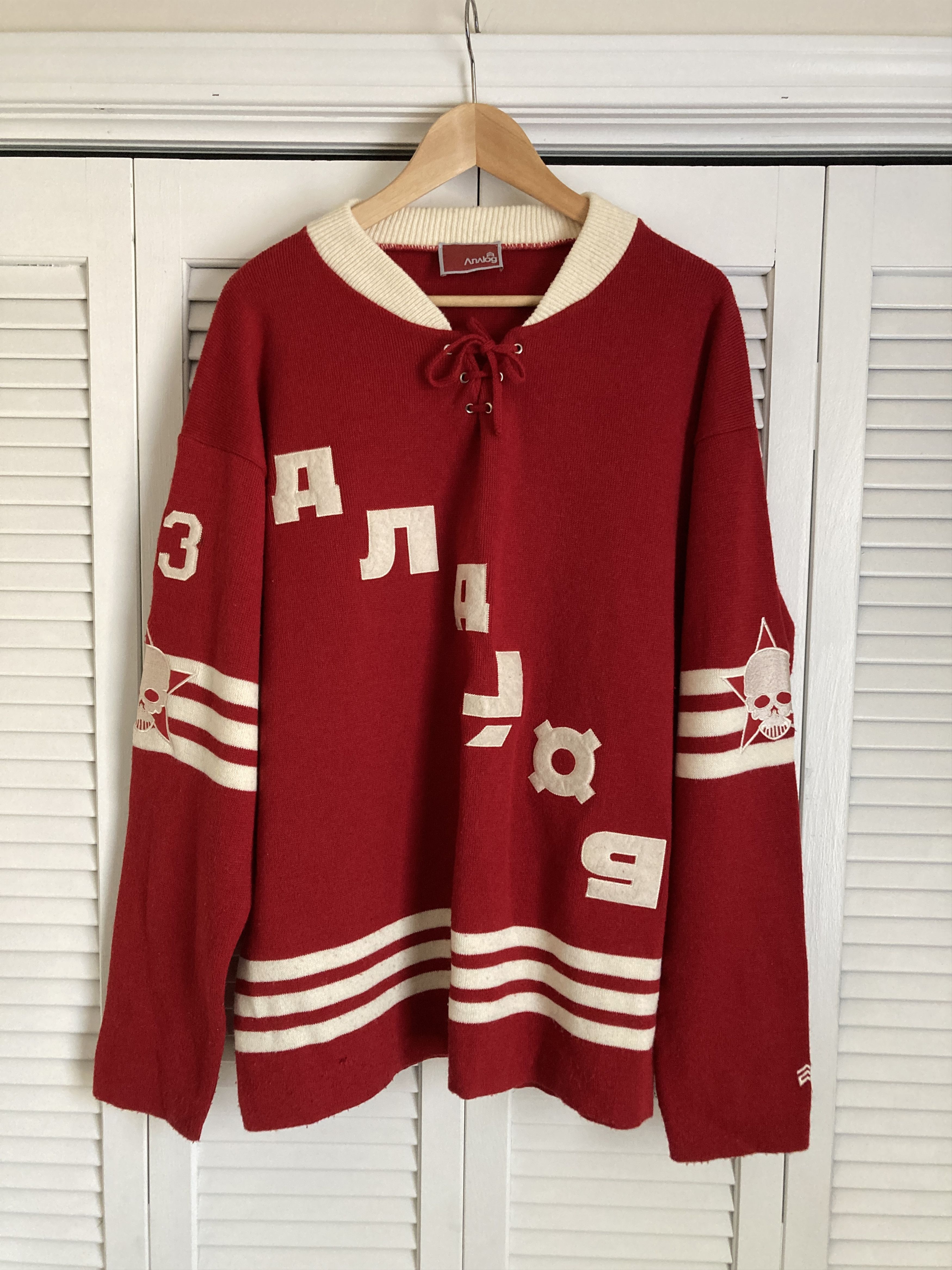 Analog Analog by Burton Pullover Hockey Sweater - Large - RARE Size US L / EU 52-54 / 3 - 1 Thumbnail