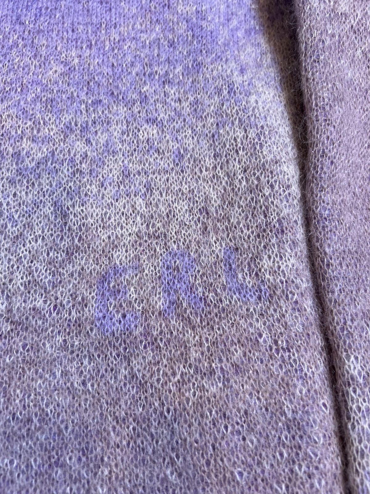 ERL ERL purple gradient mohair sweater Size US S / EU 44-46 / 1 - 2 Thumbnail