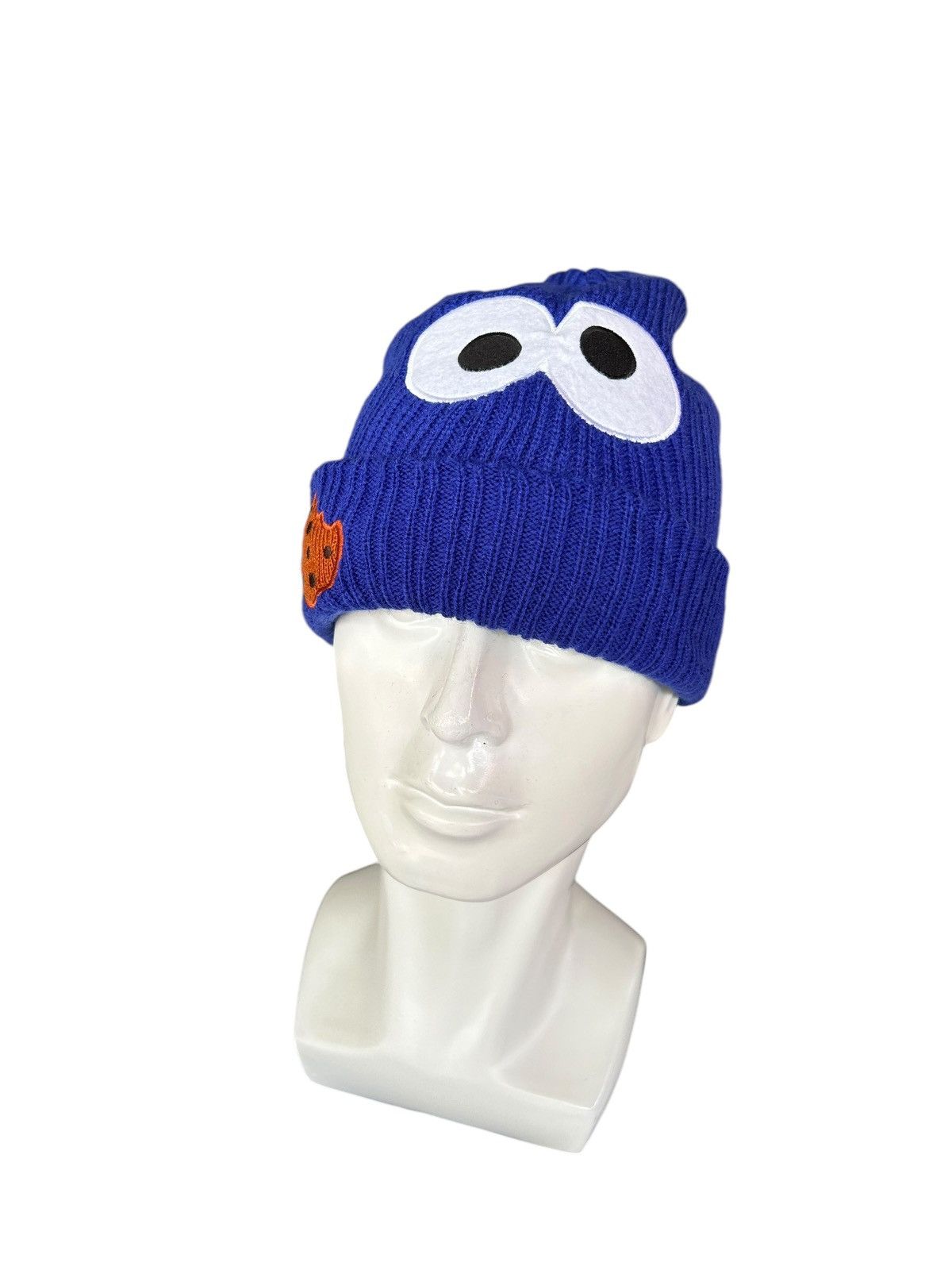 Japanese Brand × Vintage Rare Sesame Street Big Eyes By Universal Studio Japan Beanie Size ONE SIZE - 3 Thumbnail