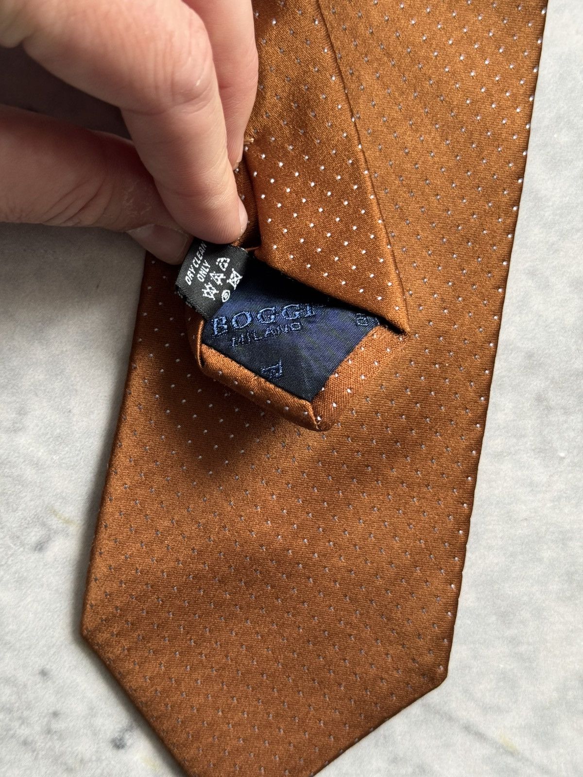 Boggi × Vintage Vintage Boggi tie Milano Size ONE SIZE - 3 Thumbnail