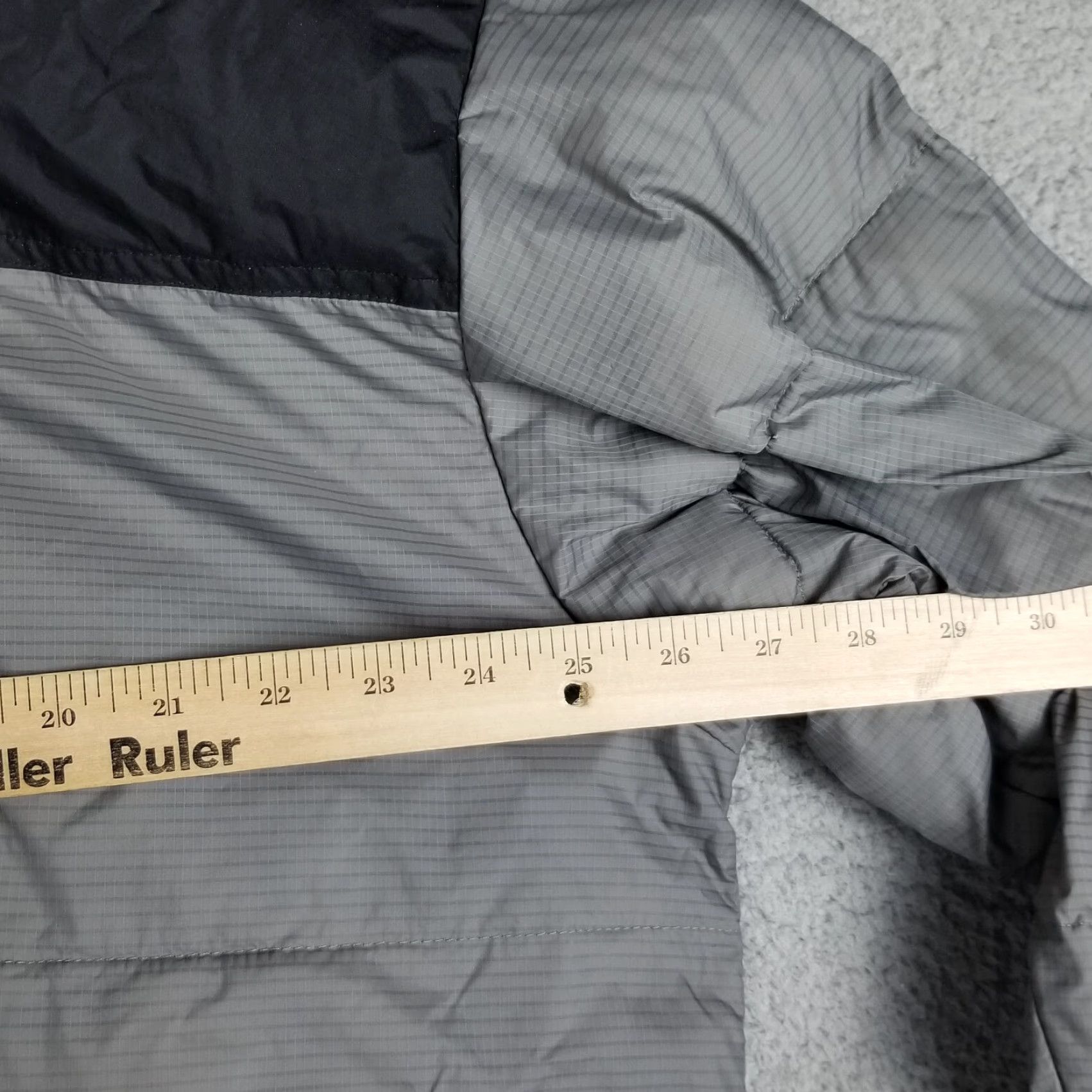 Vintage Cabela's Vintage Jacket Men XLT Puffer Nylon Rain Coat Full Zip Gray Black Winter Spring Fall Coat Style Rain Size US XL / EU 56 / 4 - 6 Thumbnail