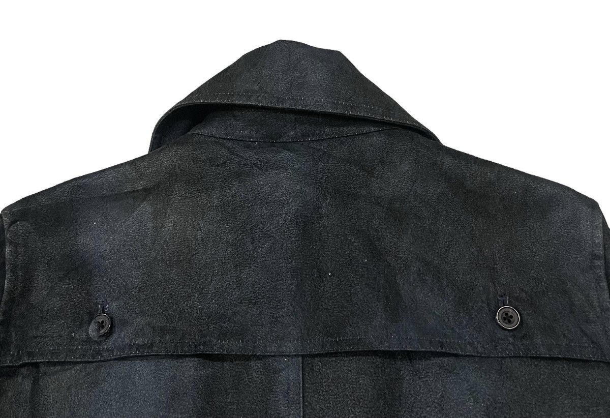 Tornado Mart Vintage Tornado Mart Japan Suede Waxed Long Jacket Size US M / EU 48-50 / 2 - 16 Thumbnail