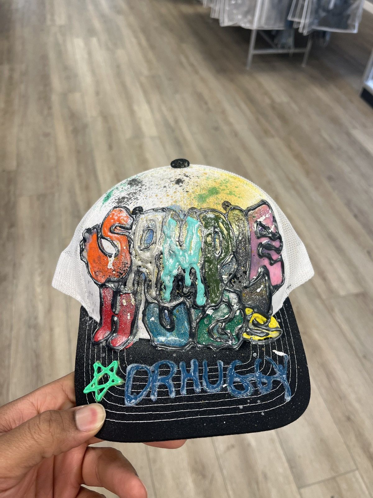 Other Sample Hugs Trucker Hat Size ONE SIZE - 1 Thumbnail