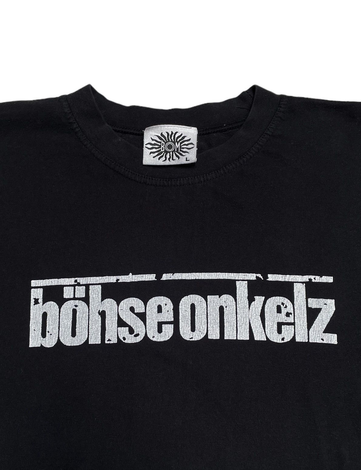 Band Tees × Vintage Rare Design Vintage Rock Band Bohse Onkelz T-shirt 1990s Size US L / EU 52-54 / 3 - 3 Thumbnail