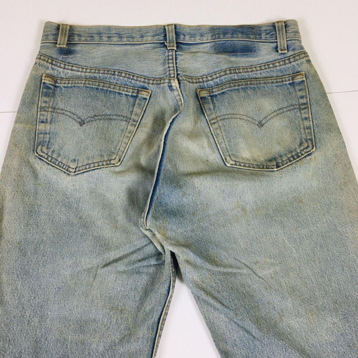 Levi's Vintage Levi’s 501 Distress Made in USA Size US 34 / EU 50 - 7 Thumbnail