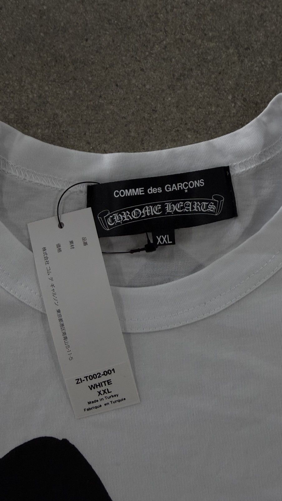 Chrome Hearts × Comme des Garcons Chrome Hearts Comme des Garcons DSM T-Shirt Size US XXL / EU 58 / 5 - 3 Thumbnail