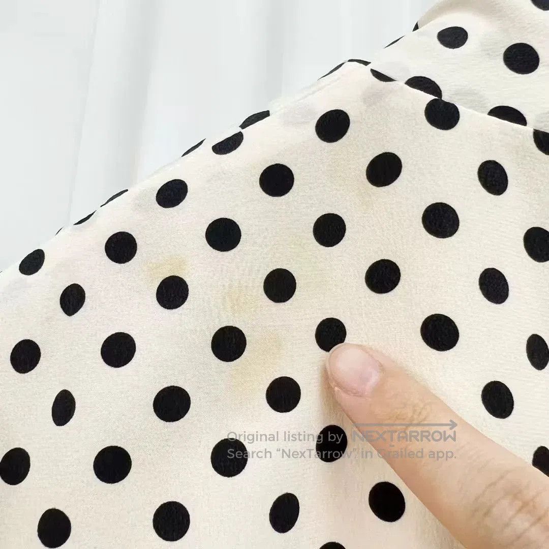 Miu Miu Miu Miu Polka Dot Puff Sleeve Dress. Size S / US 4 / IT 40 - 5 Thumbnail