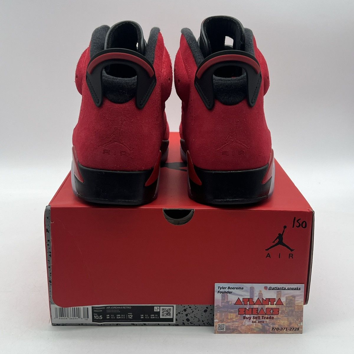 Jordan Brand Air Jordan 6 toro bravo Size US 10.5 / EU 43-44 - 3 Thumbnail