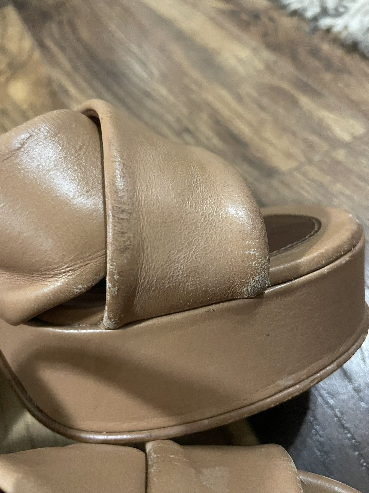 See by Chloe See By Chloe Lyna leather platform sandals Size US 8.5 / IT 38.5 - 10 Thumbnail