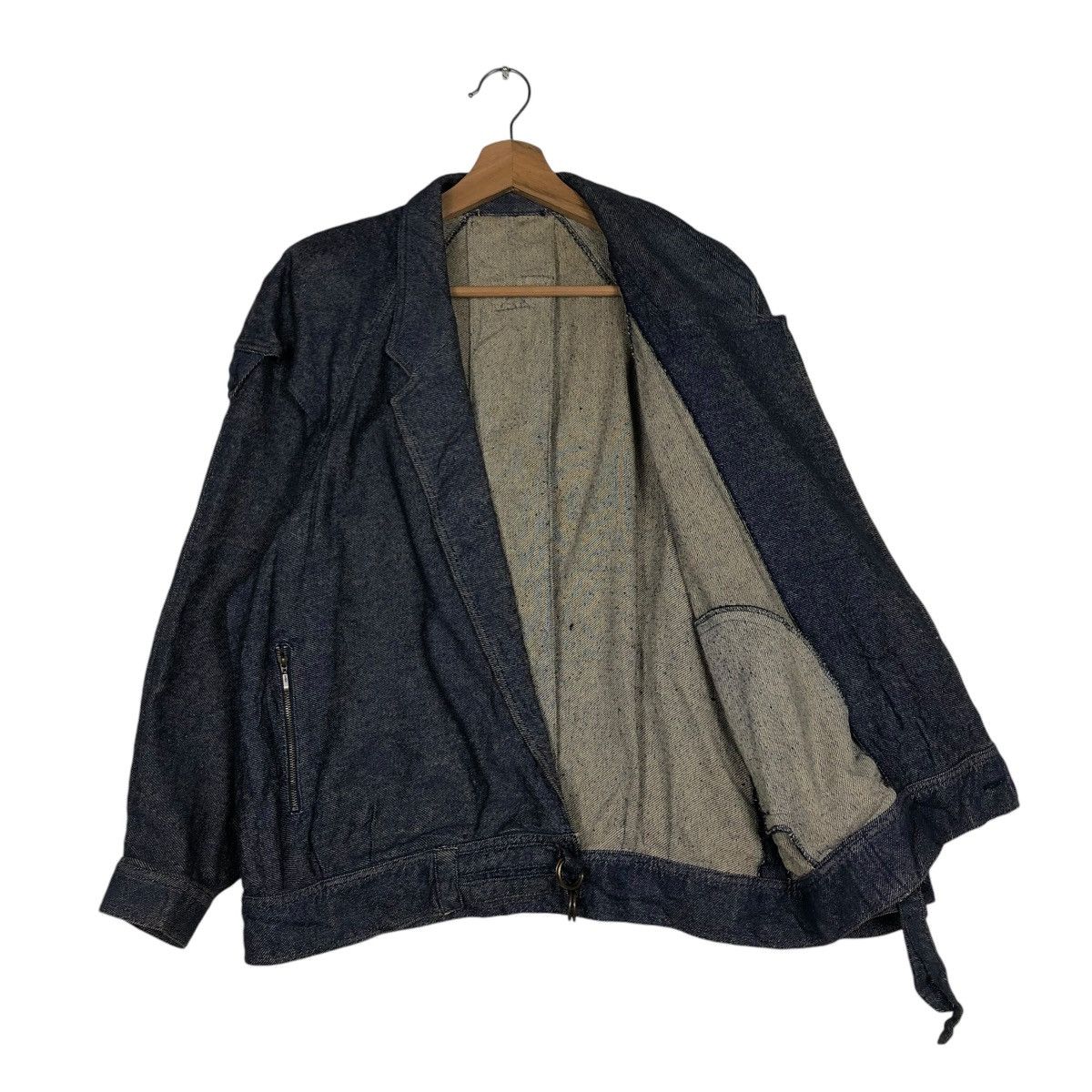 Japanese Brand 🔥VINTAGE BIKER BOMBER JACKET BONDAGE PARACHUTE ISSEY MIYAKE Size US M / EU 48-50 / 2 - 14 Thumbnail