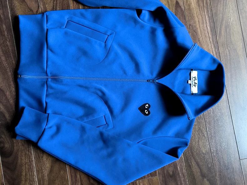 Comme des Garcons comme des garcons Blue zipper jacket 2503-Nextarrow Size US S / EU 44-46 / 1 - 1 Thumbnail