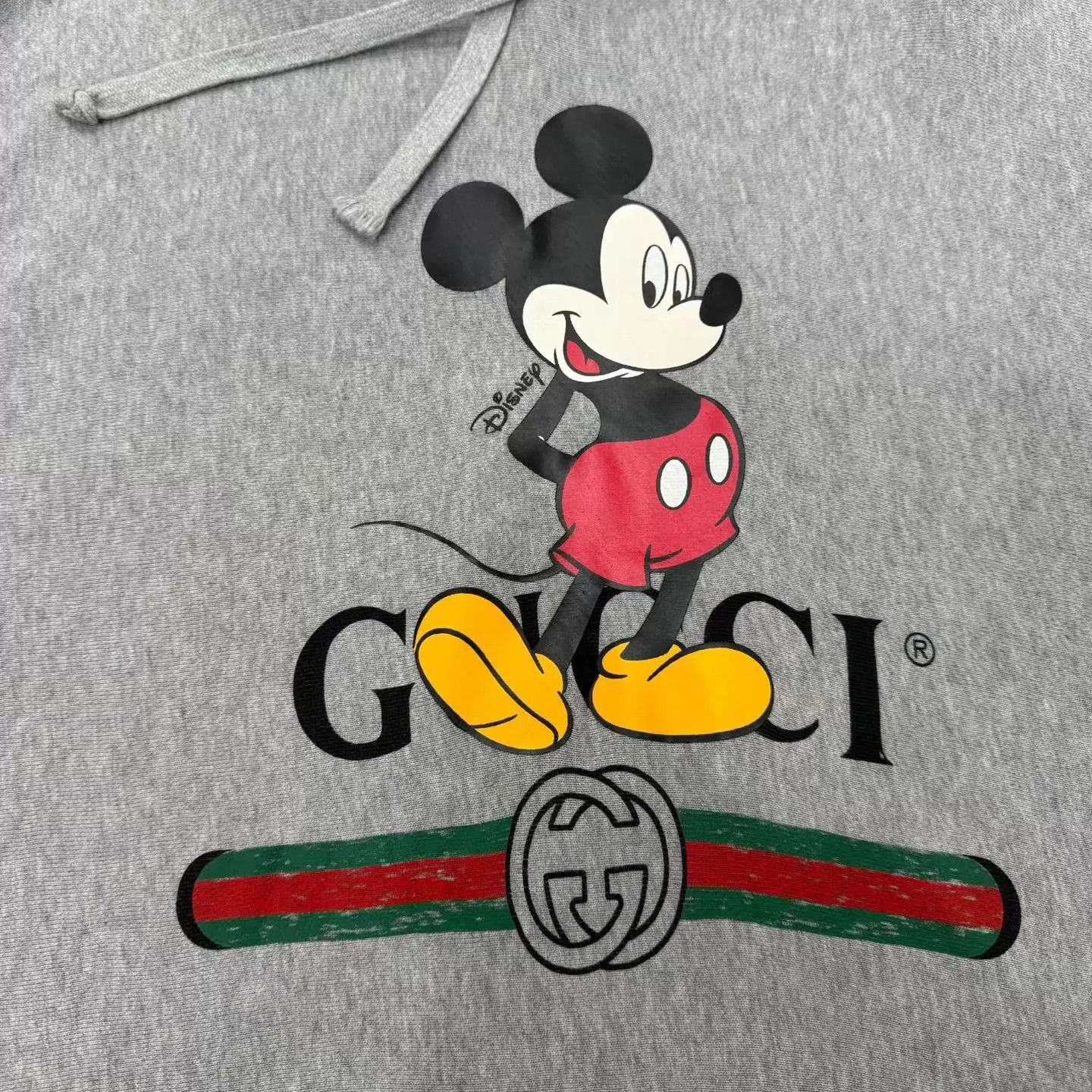 Gucci Gucci x Disney Mickey Mouse Gray Hoodie L Size US L / EU 52-54 / 3 - 4 Thumbnail