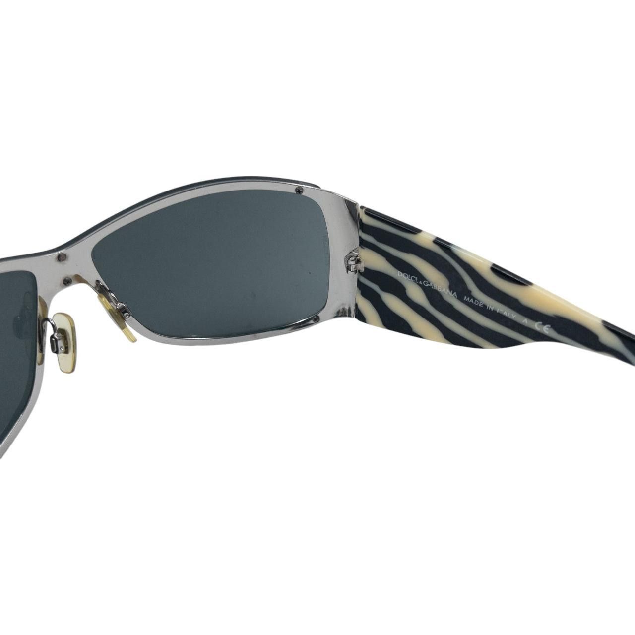 Dolce & Gabbana Vintage Dolce & Gabbana Zebra Stripe Sunglasses Size ONE SIZE - 5 Thumbnail
