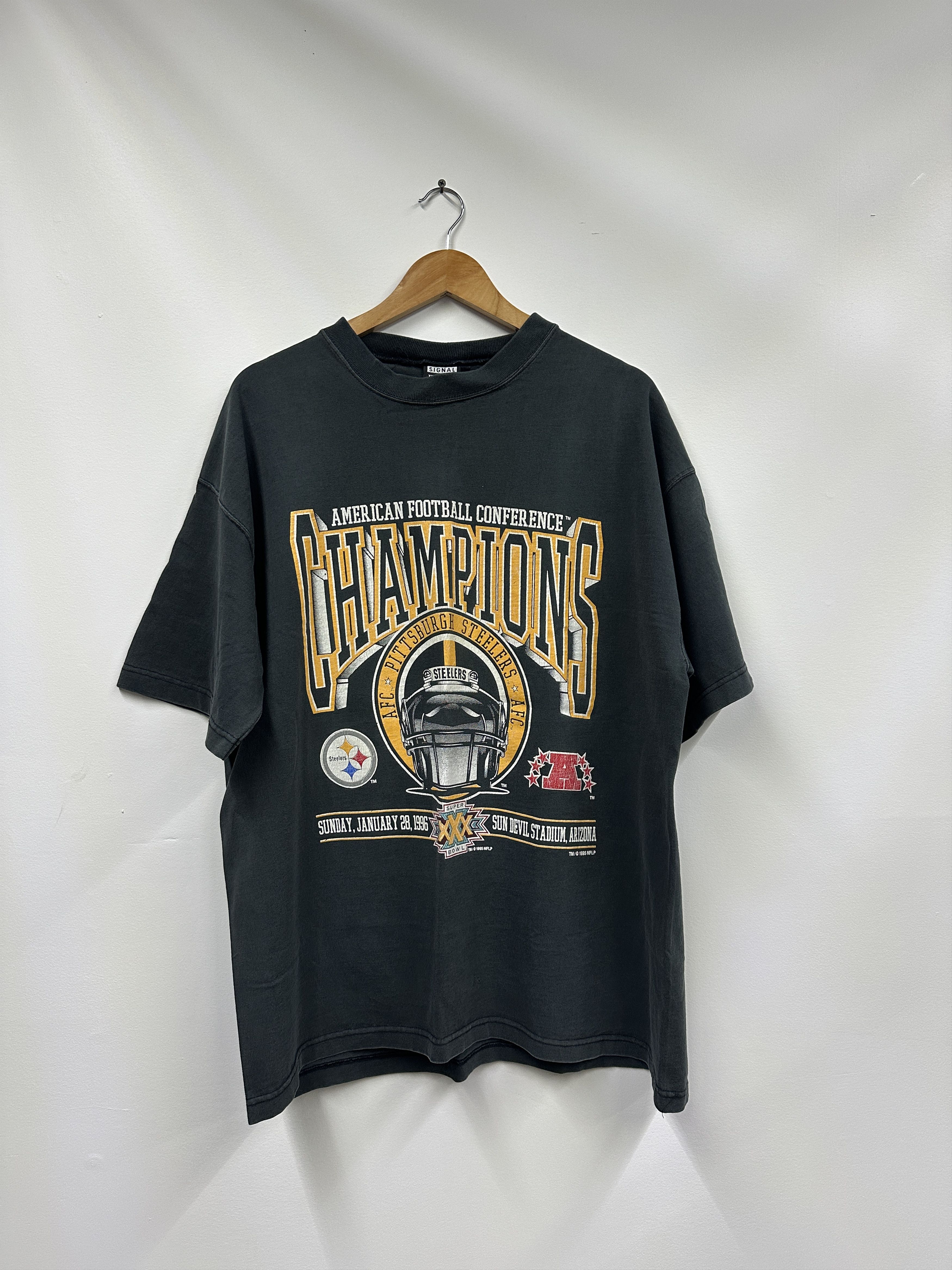 Other Vintage 1995 Steelers AFC Champions Tee - Super Bowl XXX Size US XXL / EU 58 / 5 - 1 Thumbnail