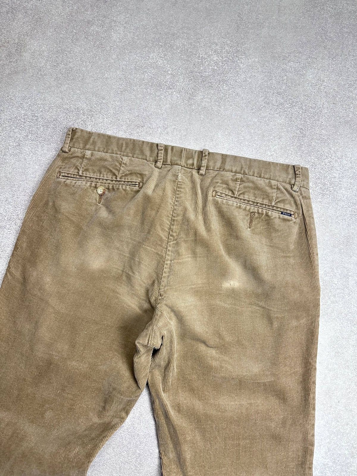 Polo Ralph Lauren Vintage Polo Ralph Lauren Corduroy Chino Pants 33x34 Size US 33 - 7 Thumbnail