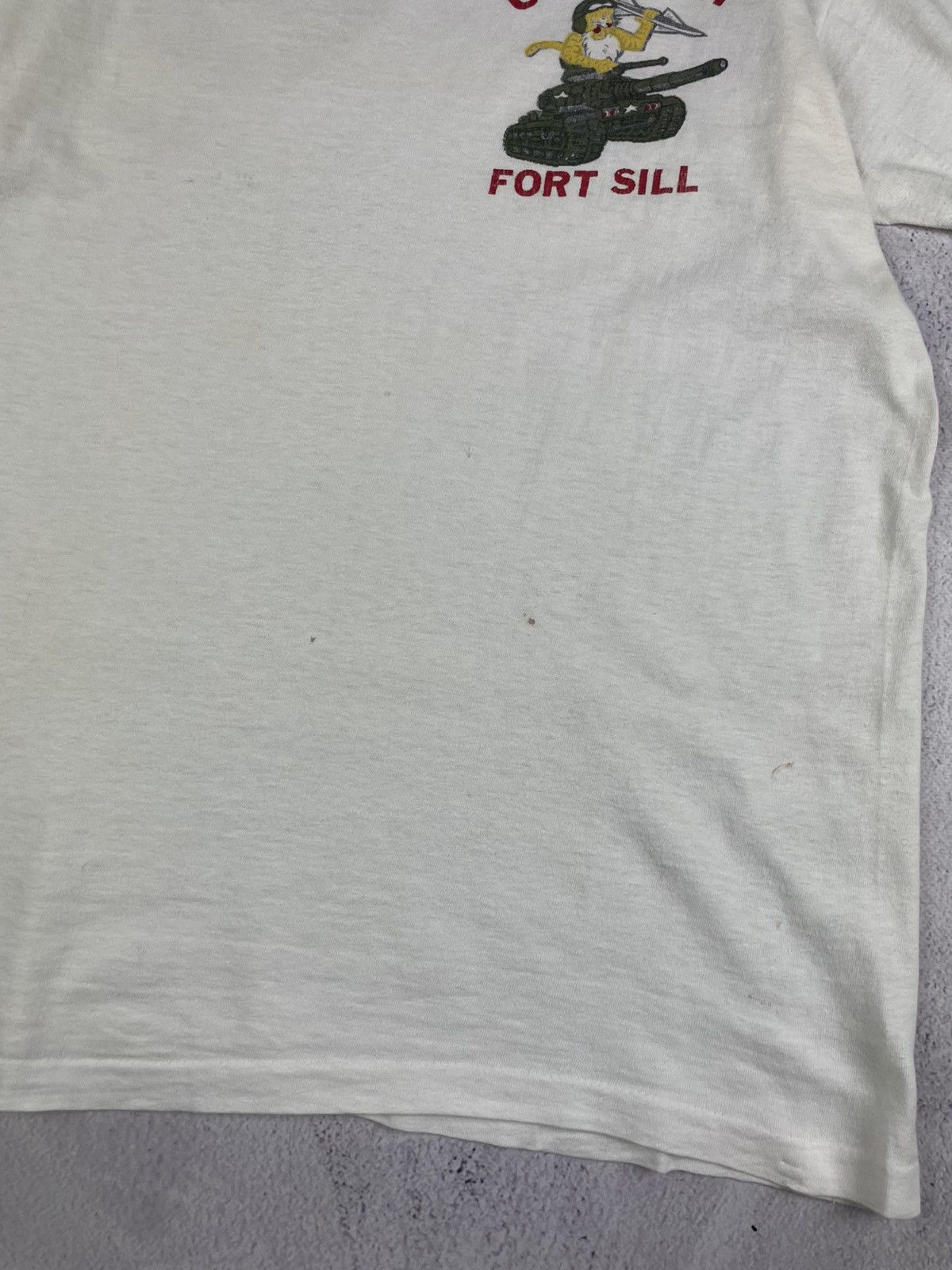 Vintage Vintage 60s U.S. Army Fort Sill Ringer T-Shirt Collegiate M Size US M / EU 48-50 / 2 - 3 Thumbnail