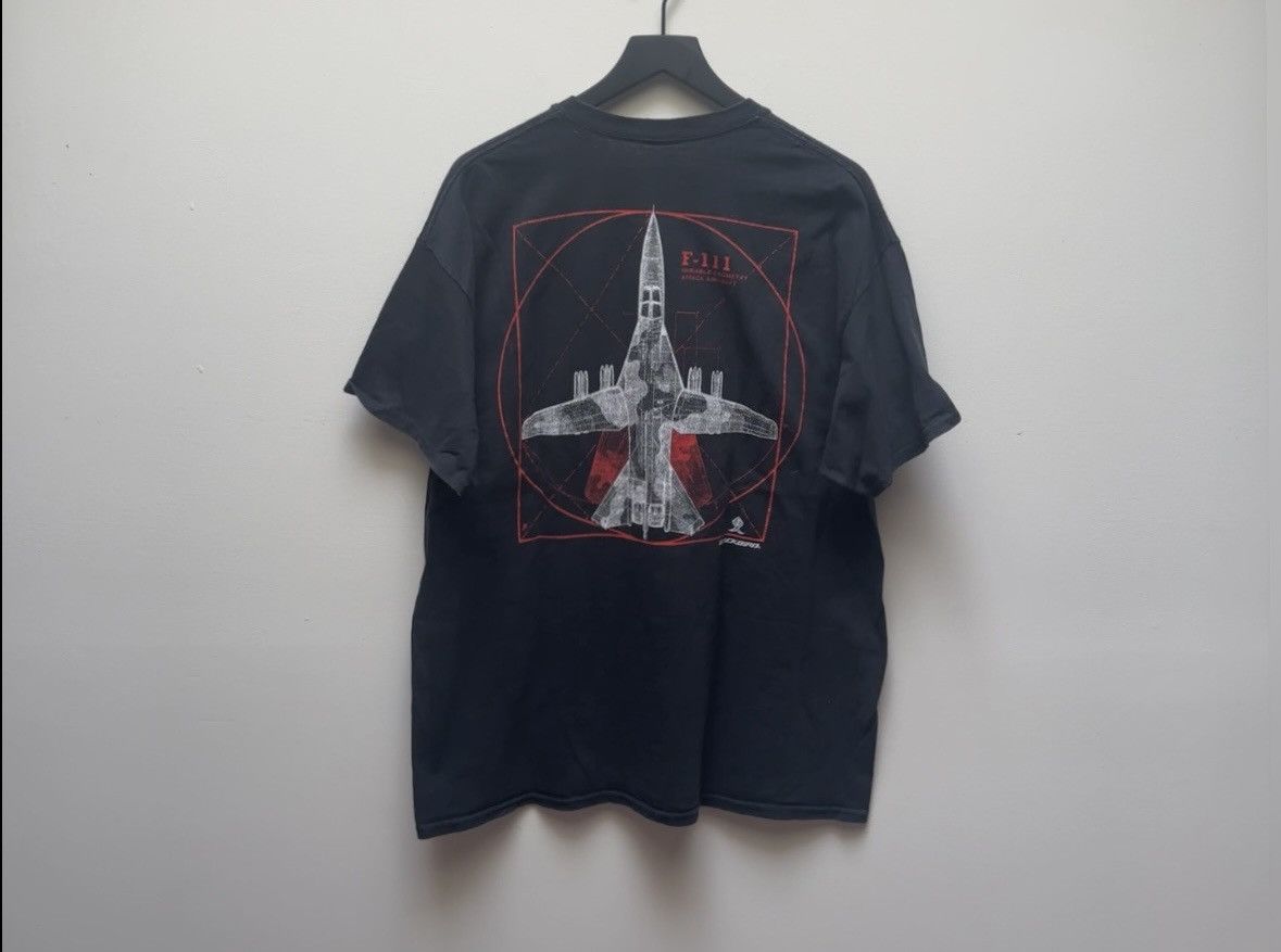 Other Vintage Y2K F-111 Fighter Jet T-Shirt Size US XL / EU 56 / 4 - 2 Thumbnail
