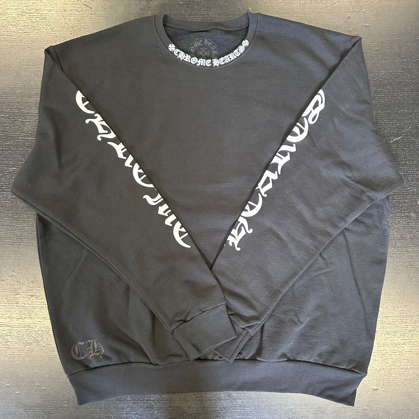 Chrome Hearts Neck Logo Crewneck Size US M / EU 48-50 / 2 - 1 Thumbnail