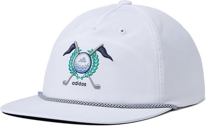 Adidas Adidas HS5550 Retro 5-Panel Golf Cap Hat White ( One Size ) Size ONE SIZE - 1 Thumbnail