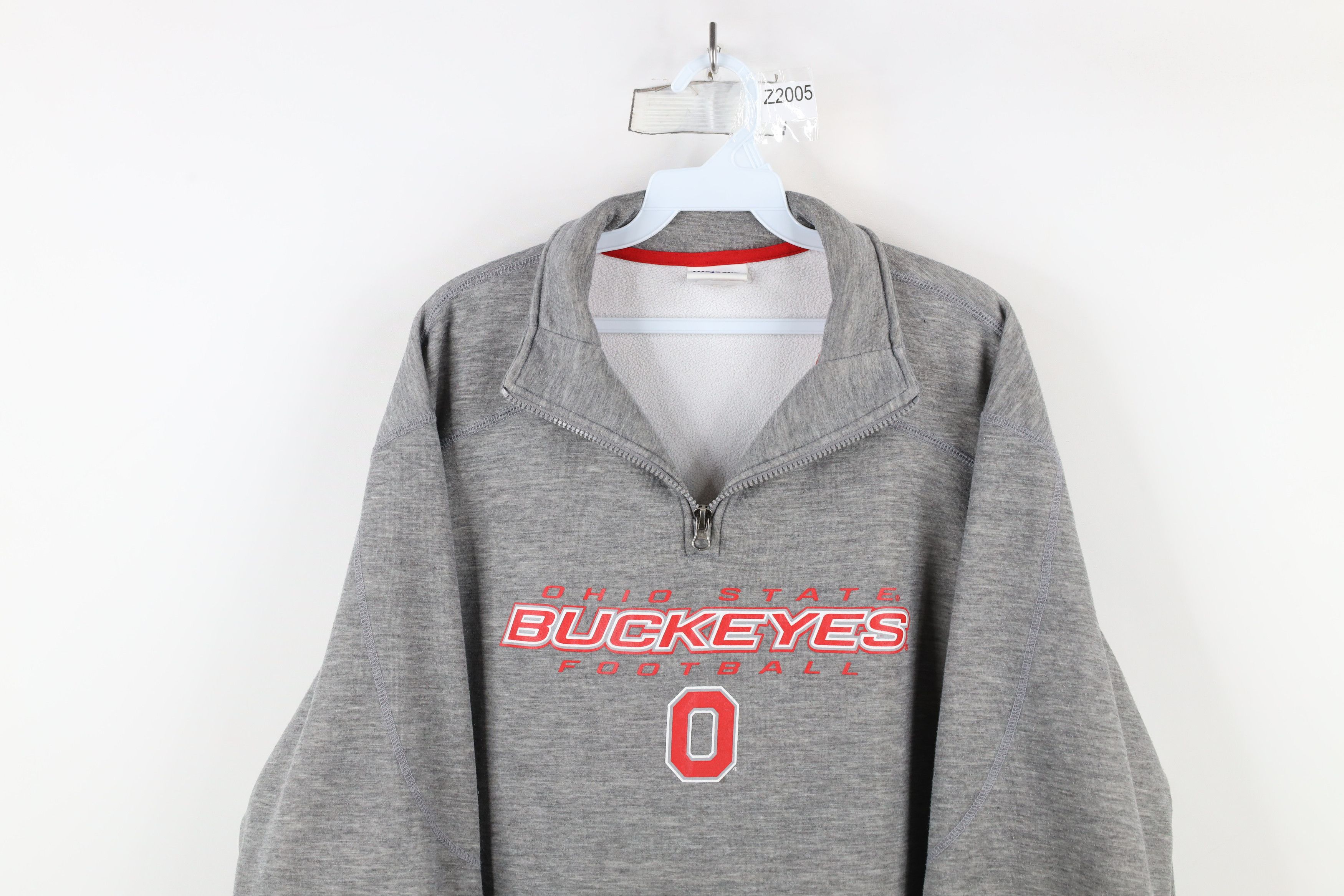 Majestic × Vintage Vintage Majestic Ohio State University Pullover Sweatshirt Size US XXL / EU 58 / 5 - 2 Thumbnail