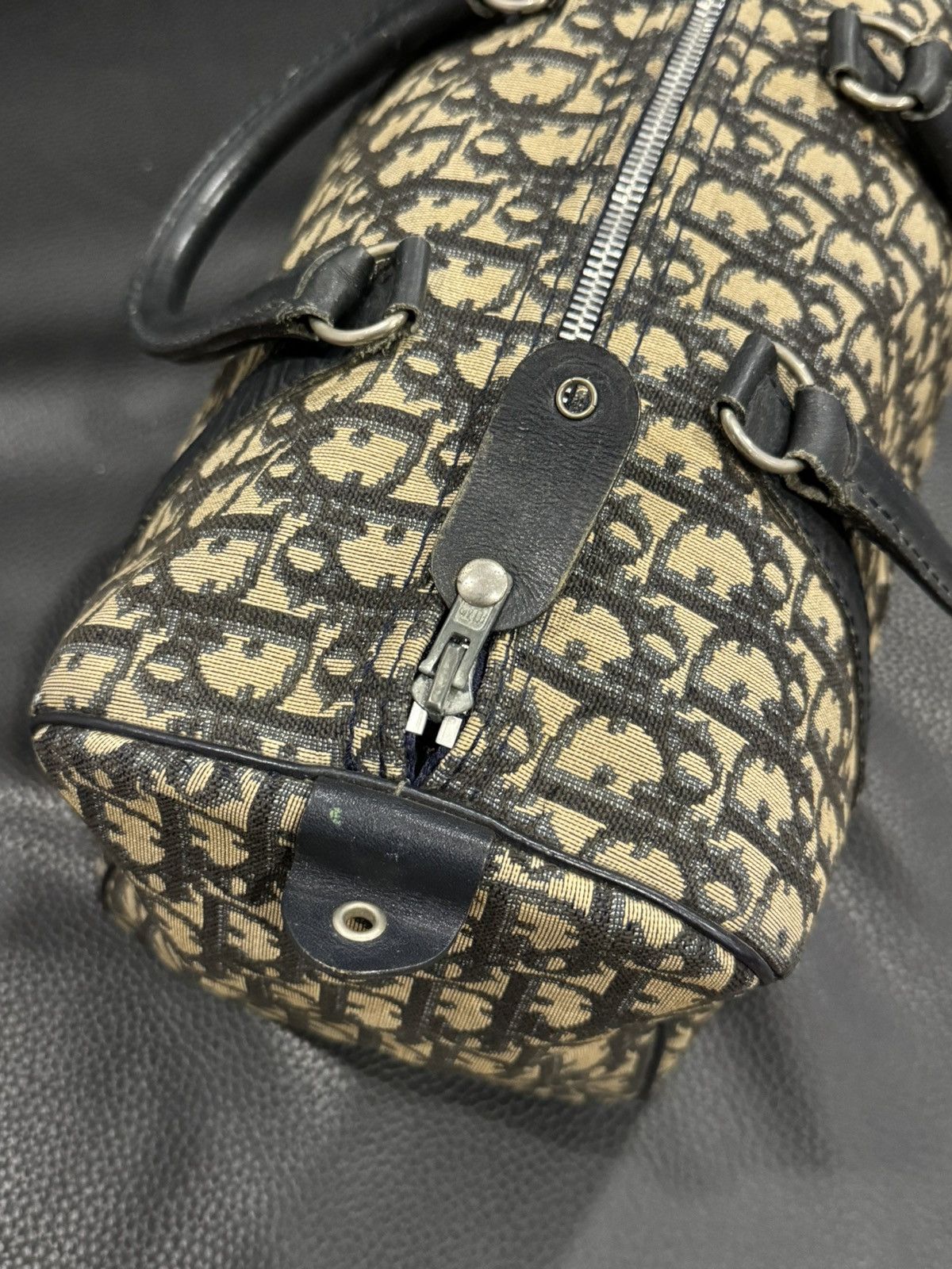 Dior Vintage - Dior Boston Trotter Monogram Bag Size ONE SIZE - 7 Thumbnail