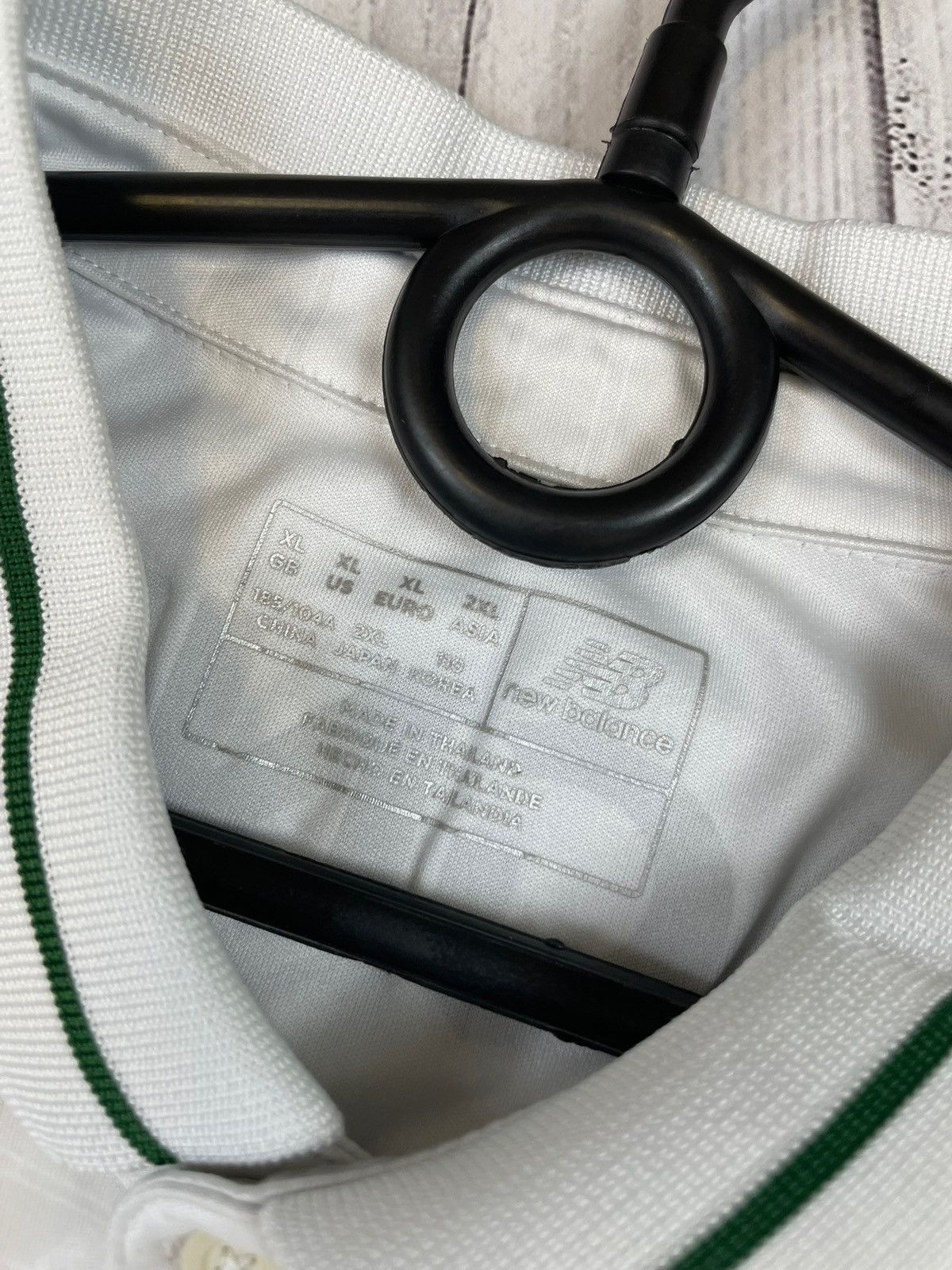 New Balance Celtic soccer jersey size XL white away logo Size US XL / EU 56 / 4 - 3 Thumbnail