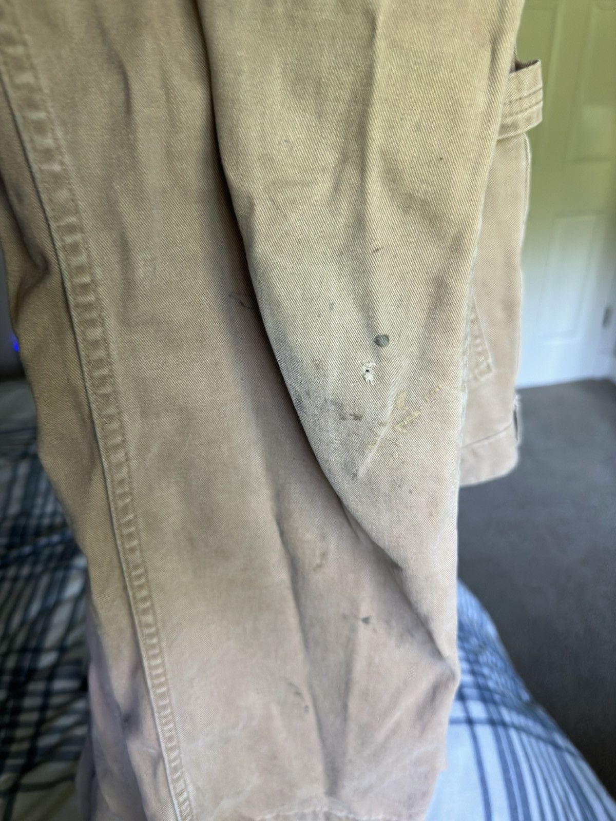Carhartt Vintage Carharrt Khaki workwear Pants Size US 34 / EU 50 - 3 Thumbnail