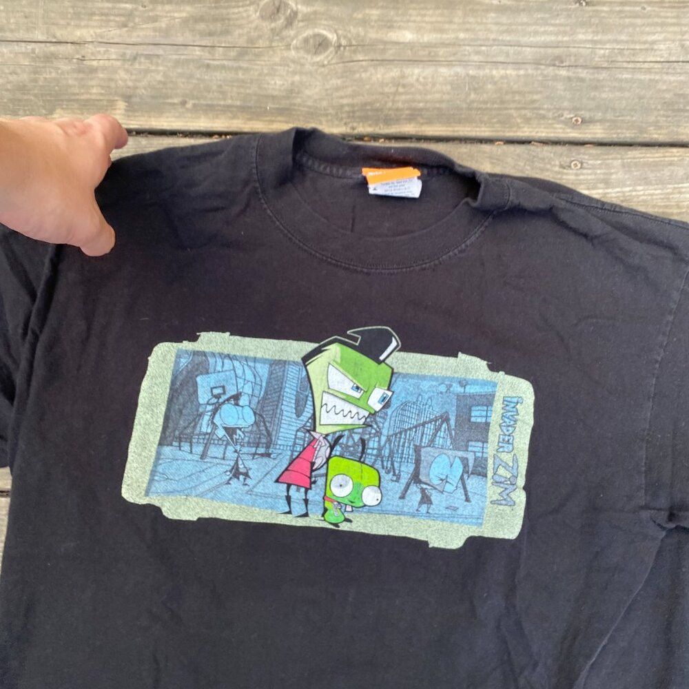 Nickelodeon × Vintage Vintage 2003 Nickelodeon Invader Zim TV Show Promo Shirt La Size US L / EU 52-54 / 3 - 7 Thumbnail