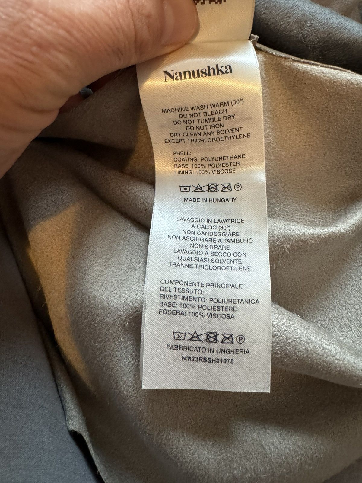 Nanushka NANUSHKA shirt SEE REAL TAPE MEASUREMENTS IN PHOTOS Size US S / EU 44-46 / 1 - 17 Thumbnail