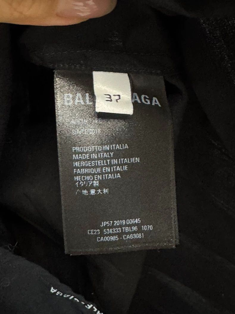 Balenciaga Balenciaga size 37 Letter loho shirt Size US M / EU 48-50 / 2 - 4 Thumbnail
