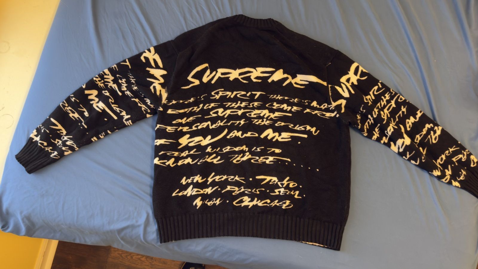 Supreme Supreme futura sweater Size US M / EU 48-50 / 2 - 2 Thumbnail