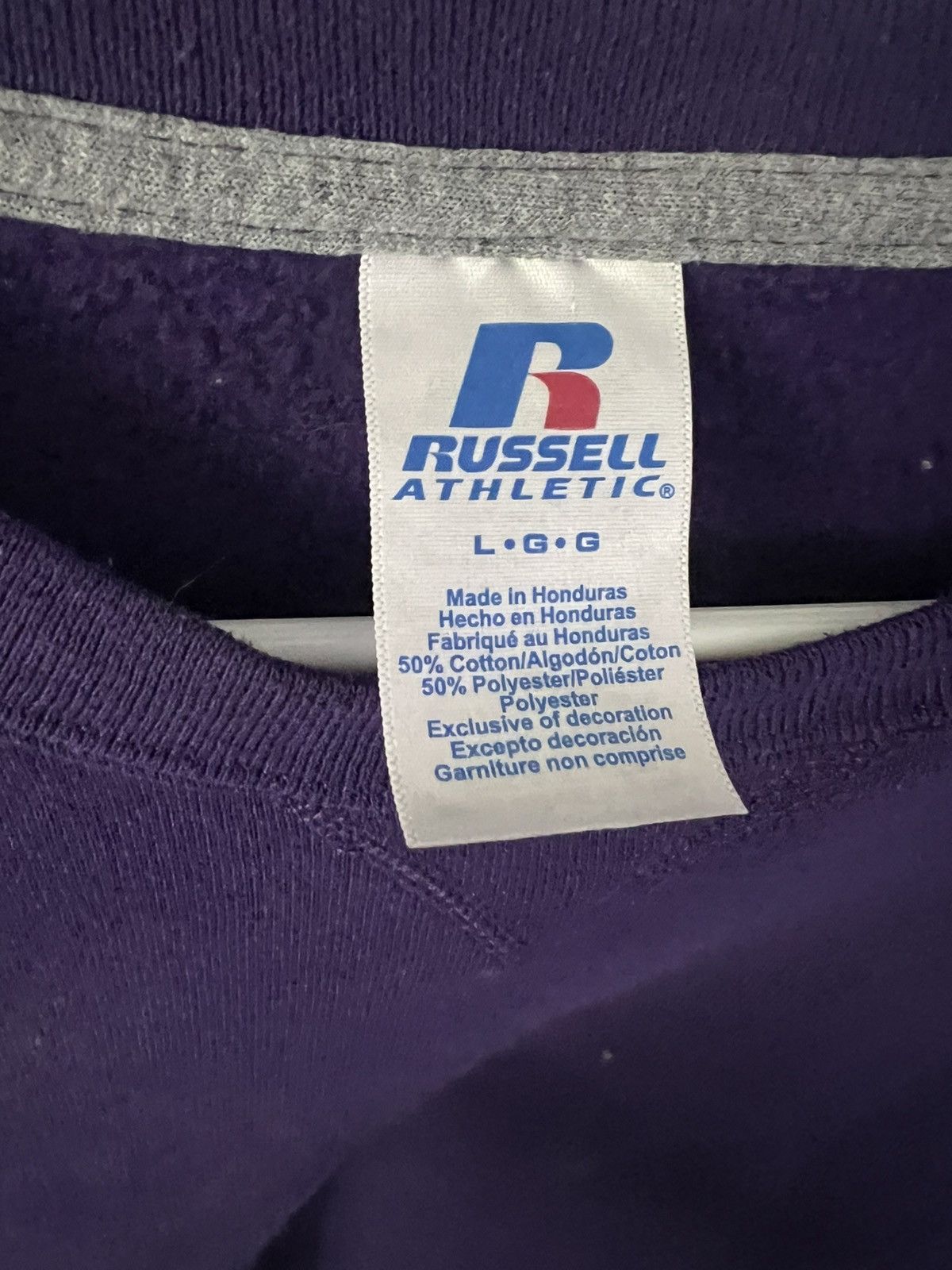 Russell Athletic vtg 00’s russell blank sweatshirt Size US XL / EU 56 / 4 - 4 Thumbnail