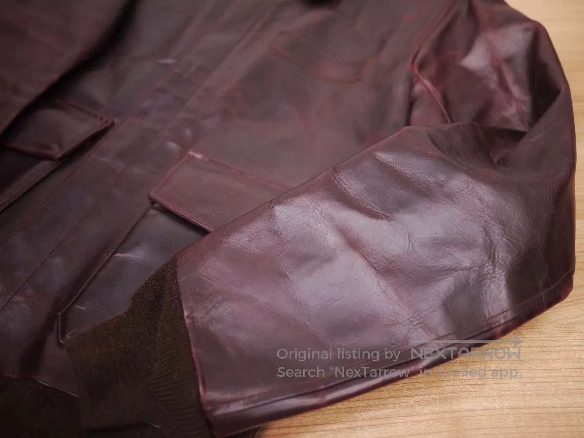 Visvim visvim elmendorf a2 jacket in burgundy. Size US S / EU 44-46 / 1 - 4 Thumbnail
