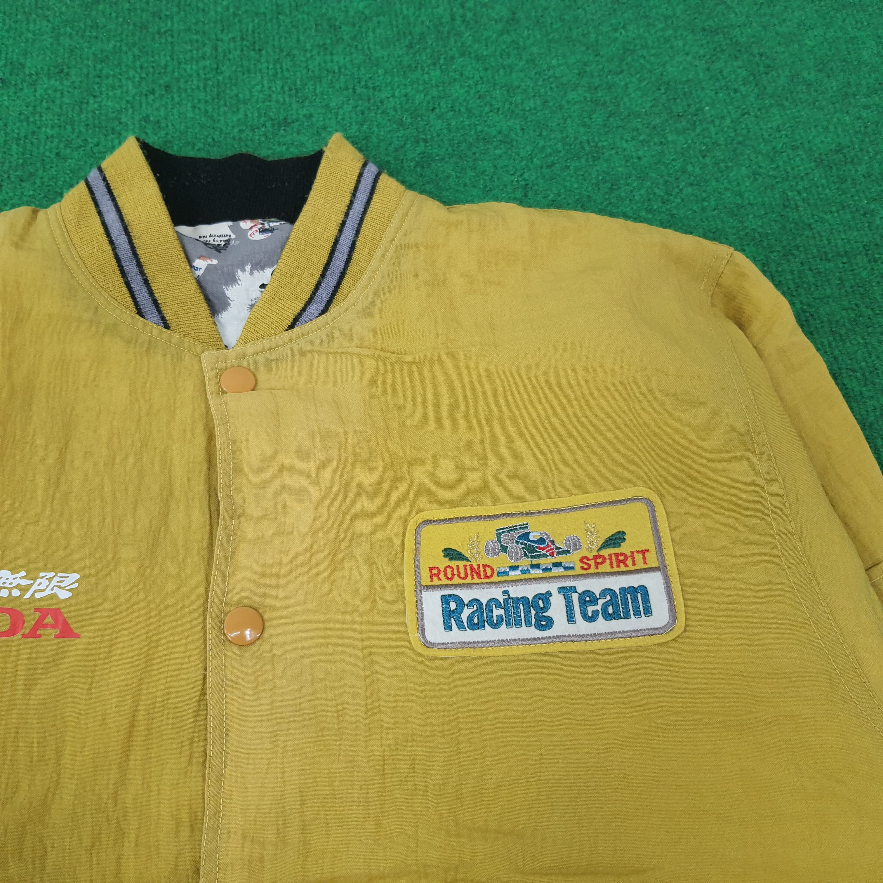 Japanese Brand Vintage Motor Cross Reversible Custom Honda Racing C247N6 Size US M / EU 48-50 / 2 - 11 Thumbnail