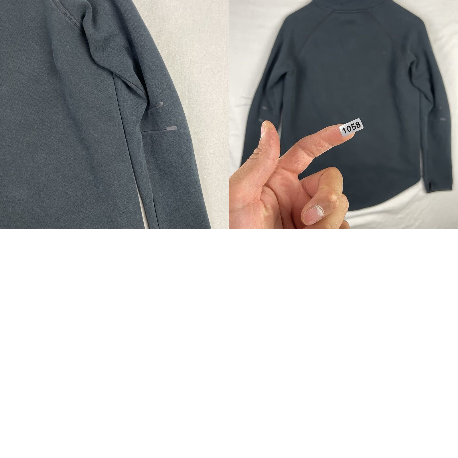 Nike Nike Sweater Womens Medium Black Tech Fleece Moto Cape Sweatshirt 642688-011 Size M / US 6-8 / IT 42-44 - 9 Thumbnail