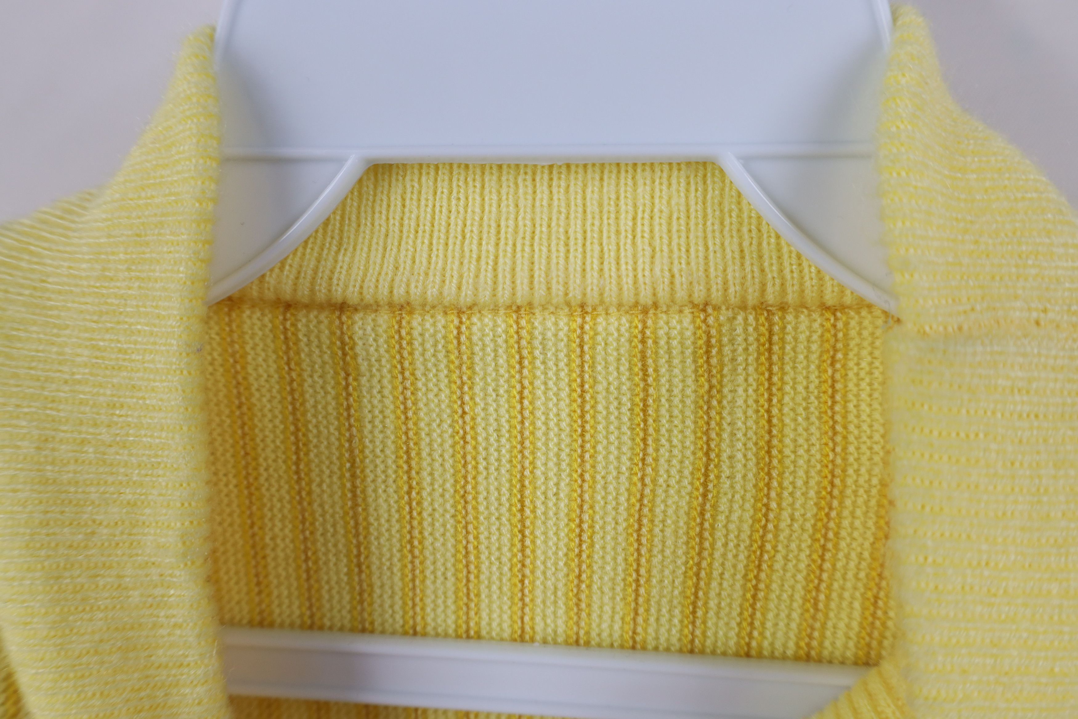 Vintage Vintage 50s Streetwear Short Sleeve Ringer Mock Neck Sweater Size US S / EU 44-46 / 1 - 7 Thumbnail