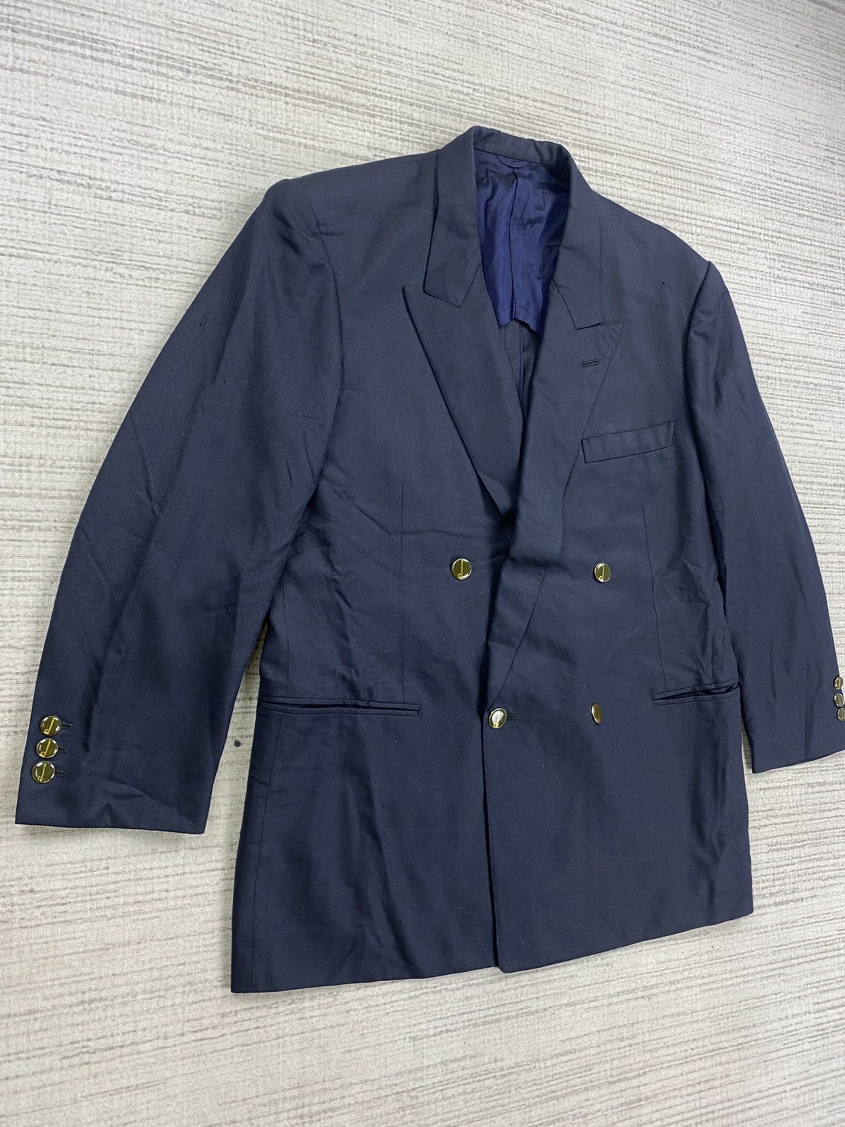 Alfred Dunhill × Designer × Vintage Vintage Dunhill Custom Made Blazer Style Jacket Size US M / EU 48-50 / 2 - 3 Thumbnail