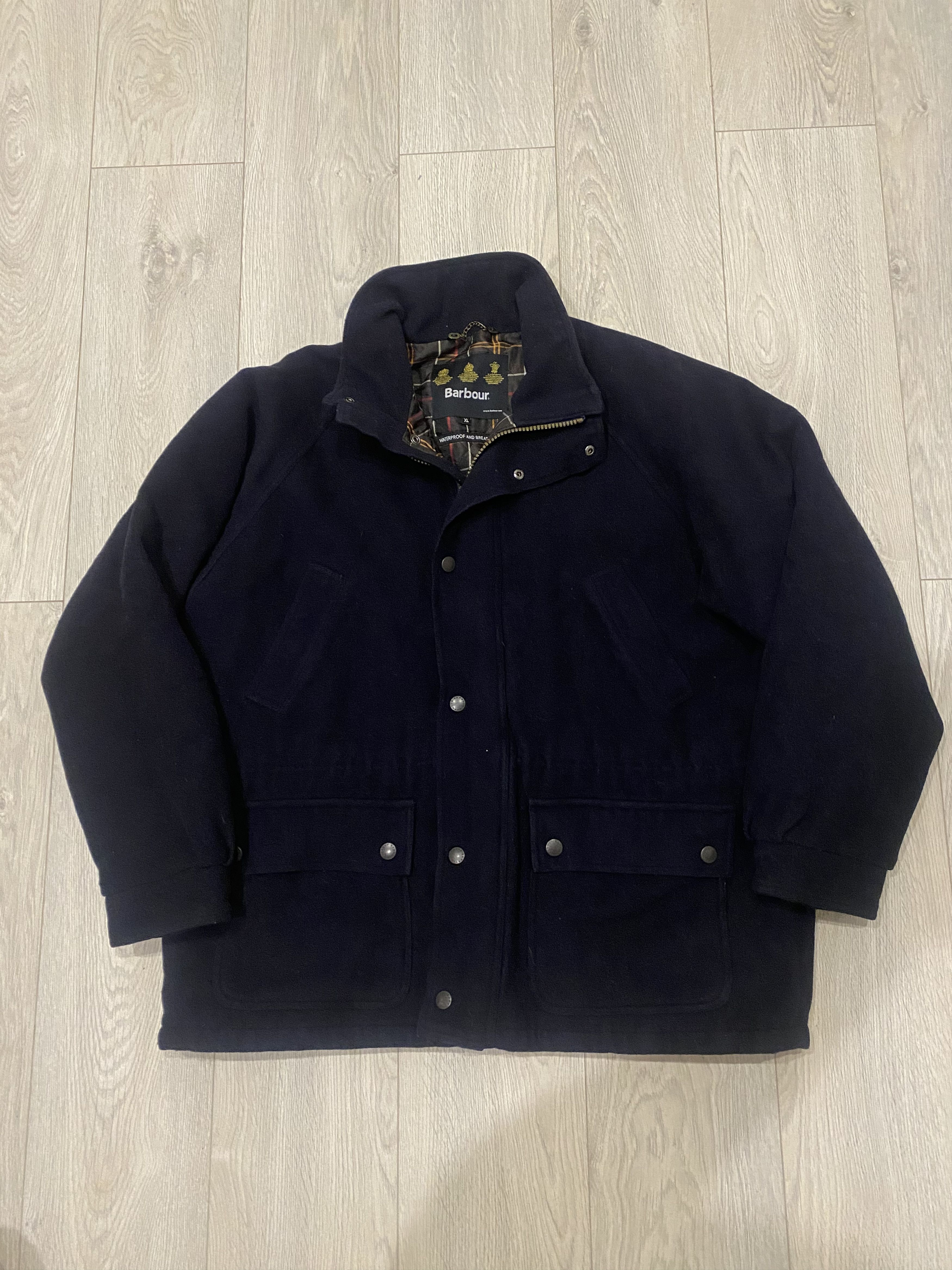 Barbour Barbour Wool Waterproof and Breathable Parka Size US XL / EU 56 / 4 - 3 Thumbnail