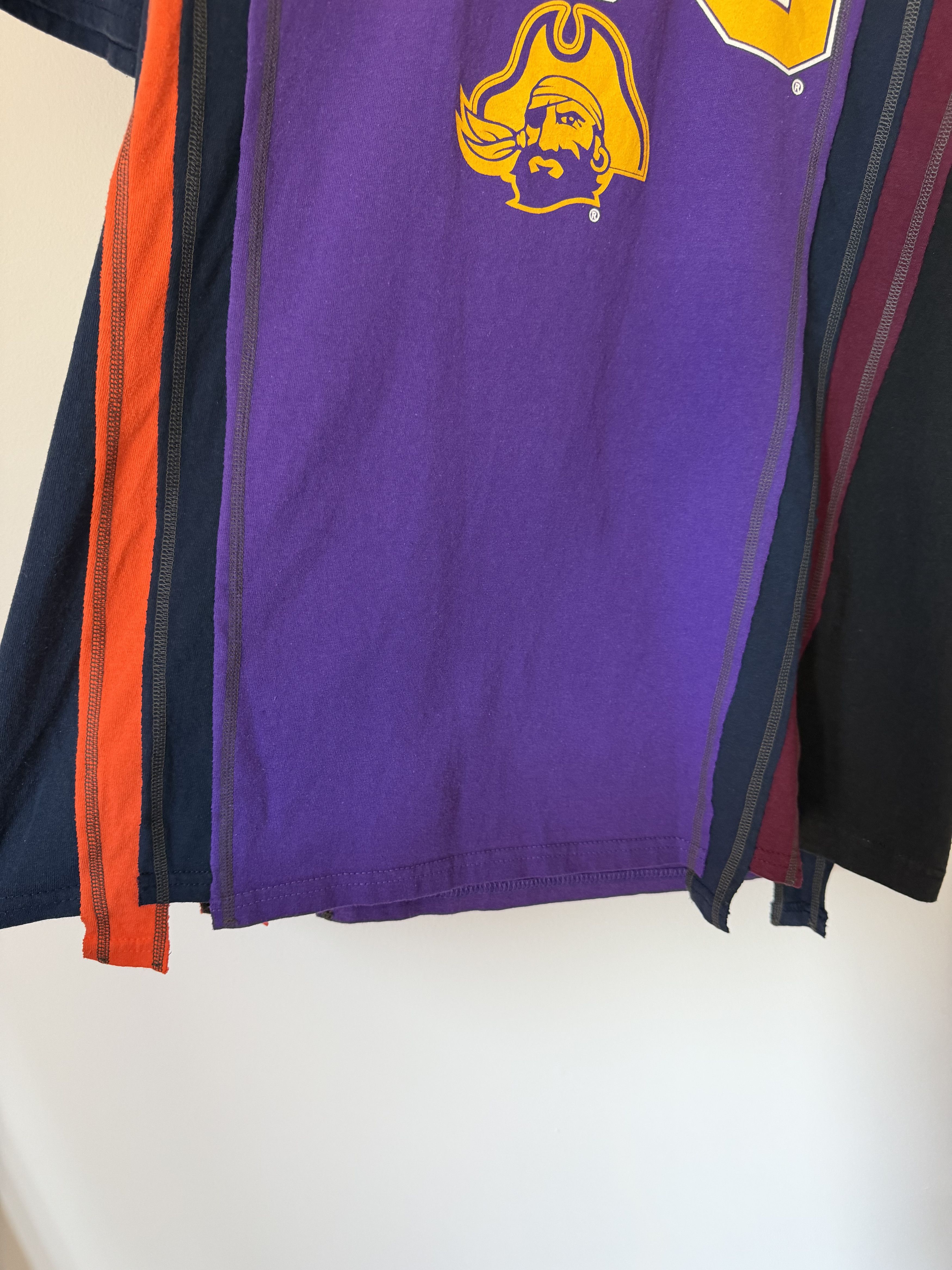 Needles Needles Rebuild East Carolina 5 Cuts Tee in Purple Size US XL / EU 56 / 4 - 4 Thumbnail
