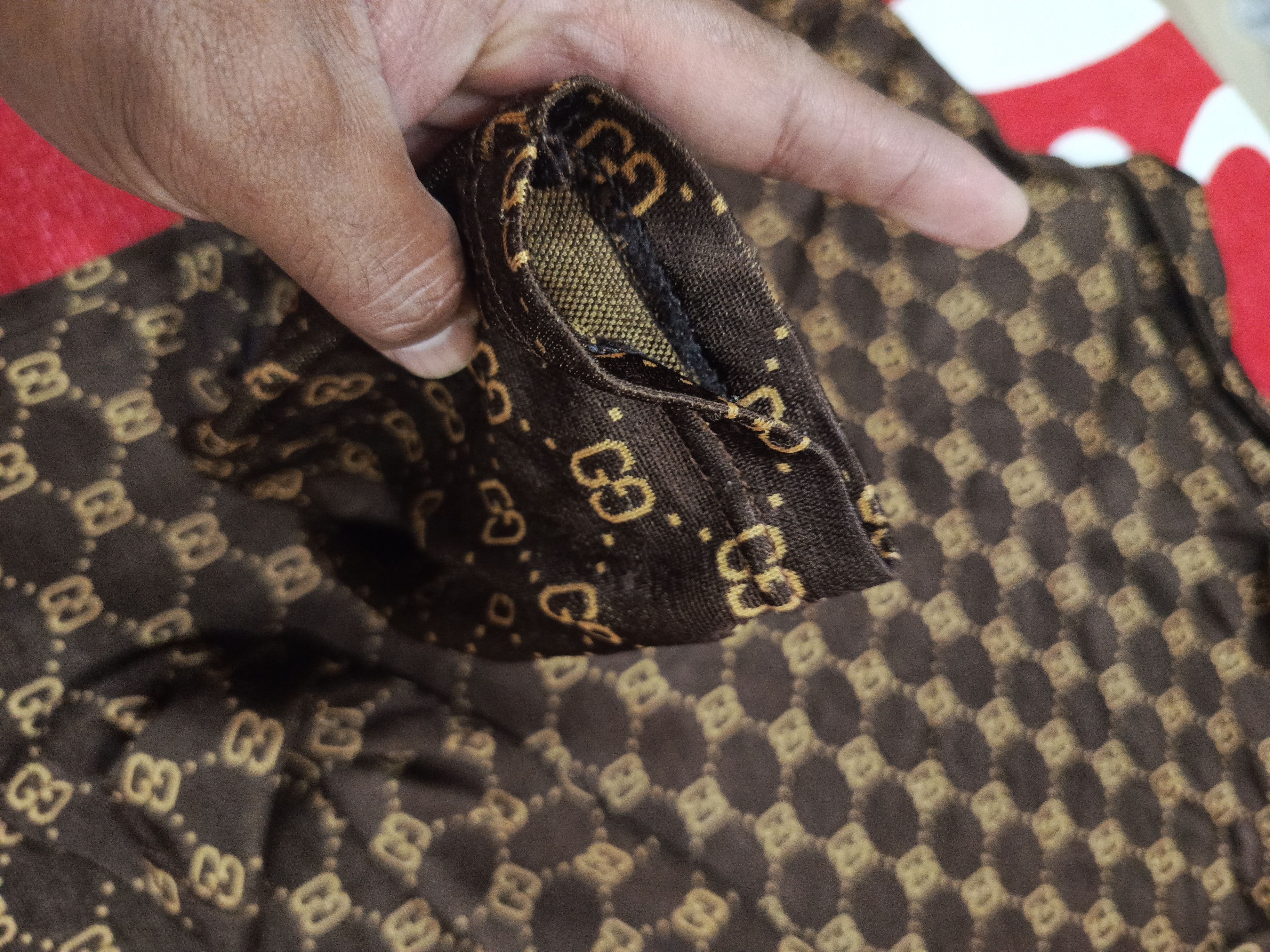Gucci Gucci GG Monogram Mesh Button Up Shirt Size M / US 6-8 / IT 42-44 - 4 Thumbnail