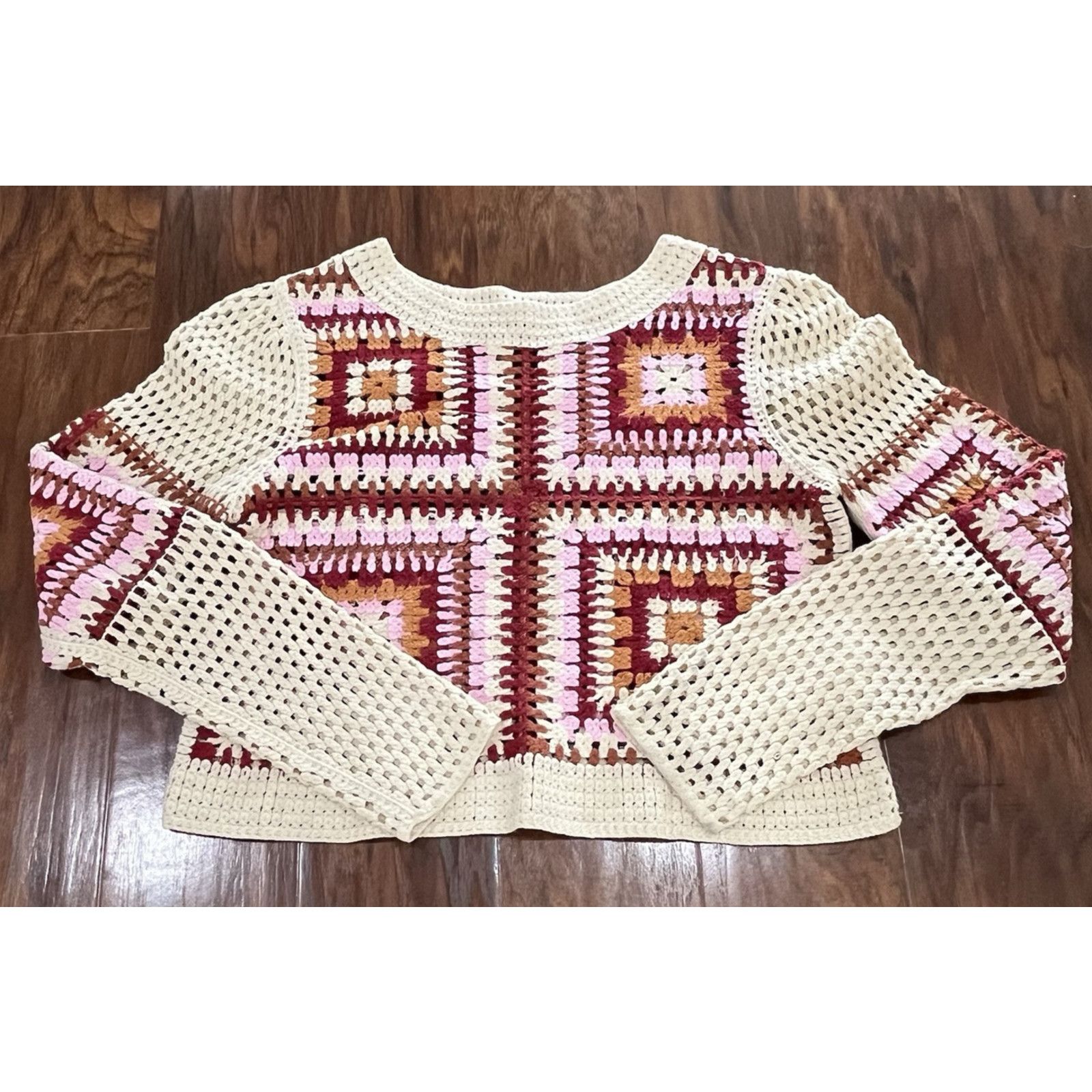 Other NWT-Truth By Republic Knit Top Preppy Vintage Cream - S/P Size S / US 4 / IT 40 - 1 Thumbnail