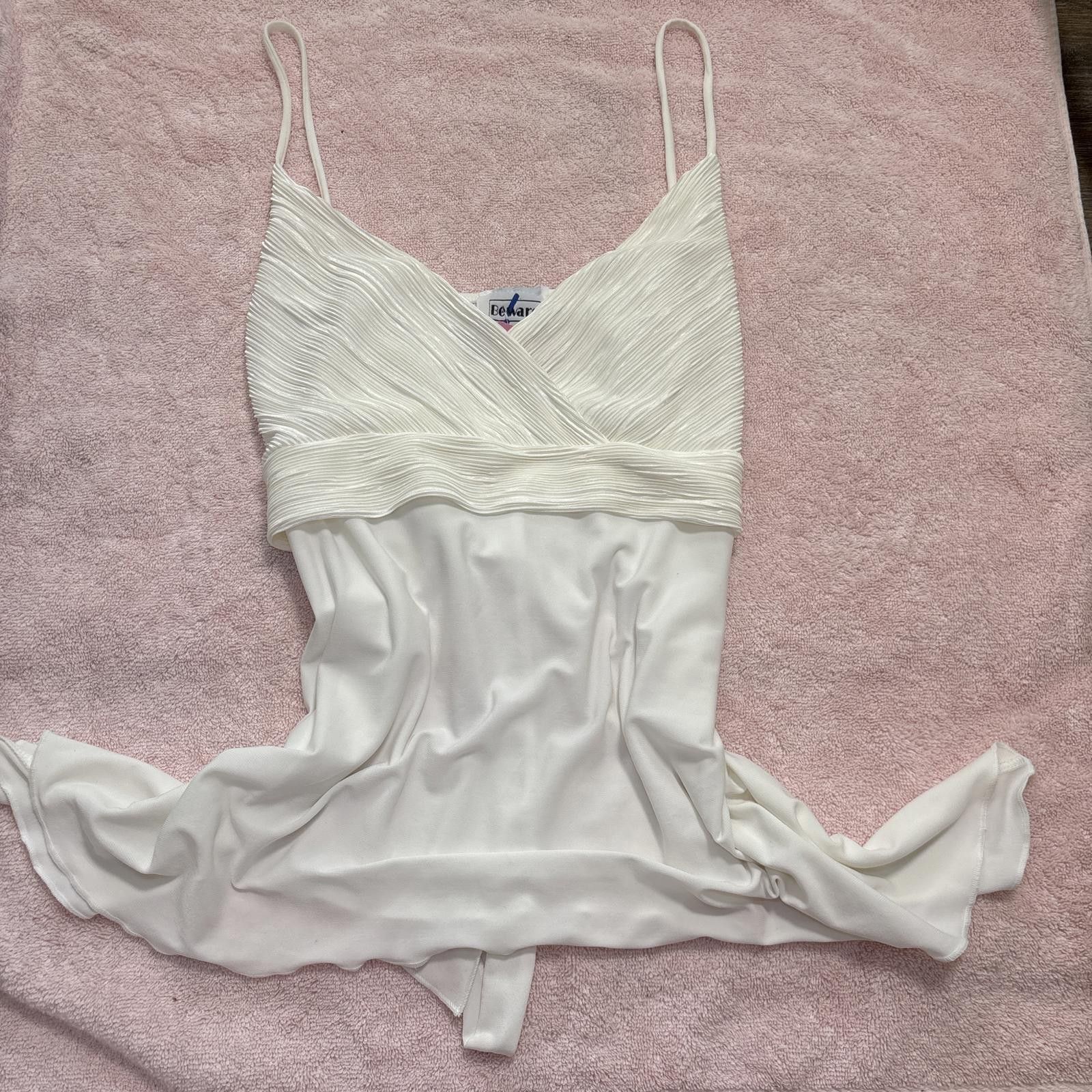 Other vintage flowy white tie back blouse Size XL / US 12-14 / IT 48-50 - 1 Thumbnail