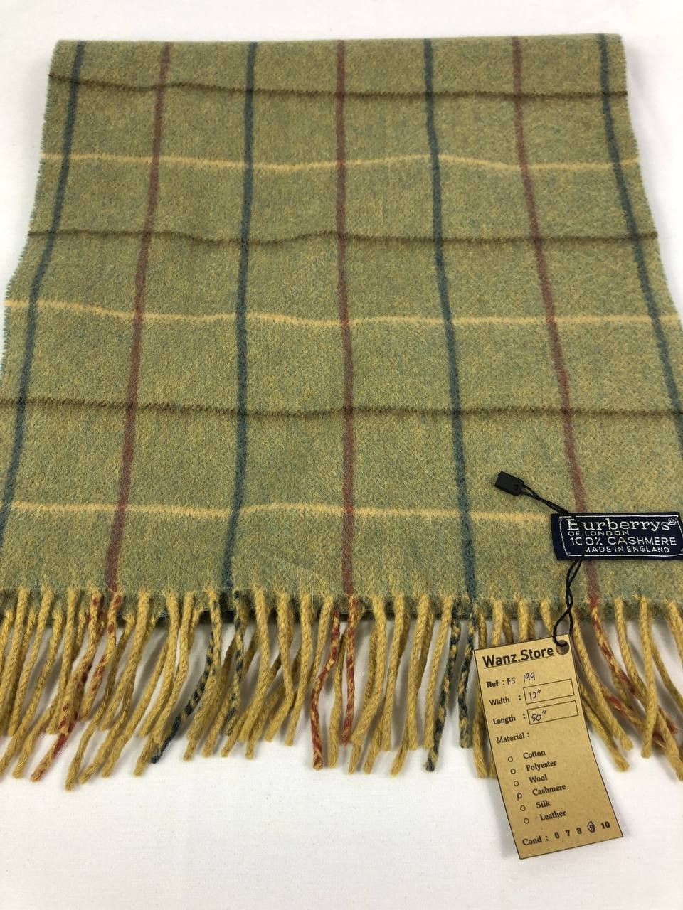 Burberry Burberry Scarf / Muffler / Neckwear FS199 Size ONE SIZE - 7 Thumbnail