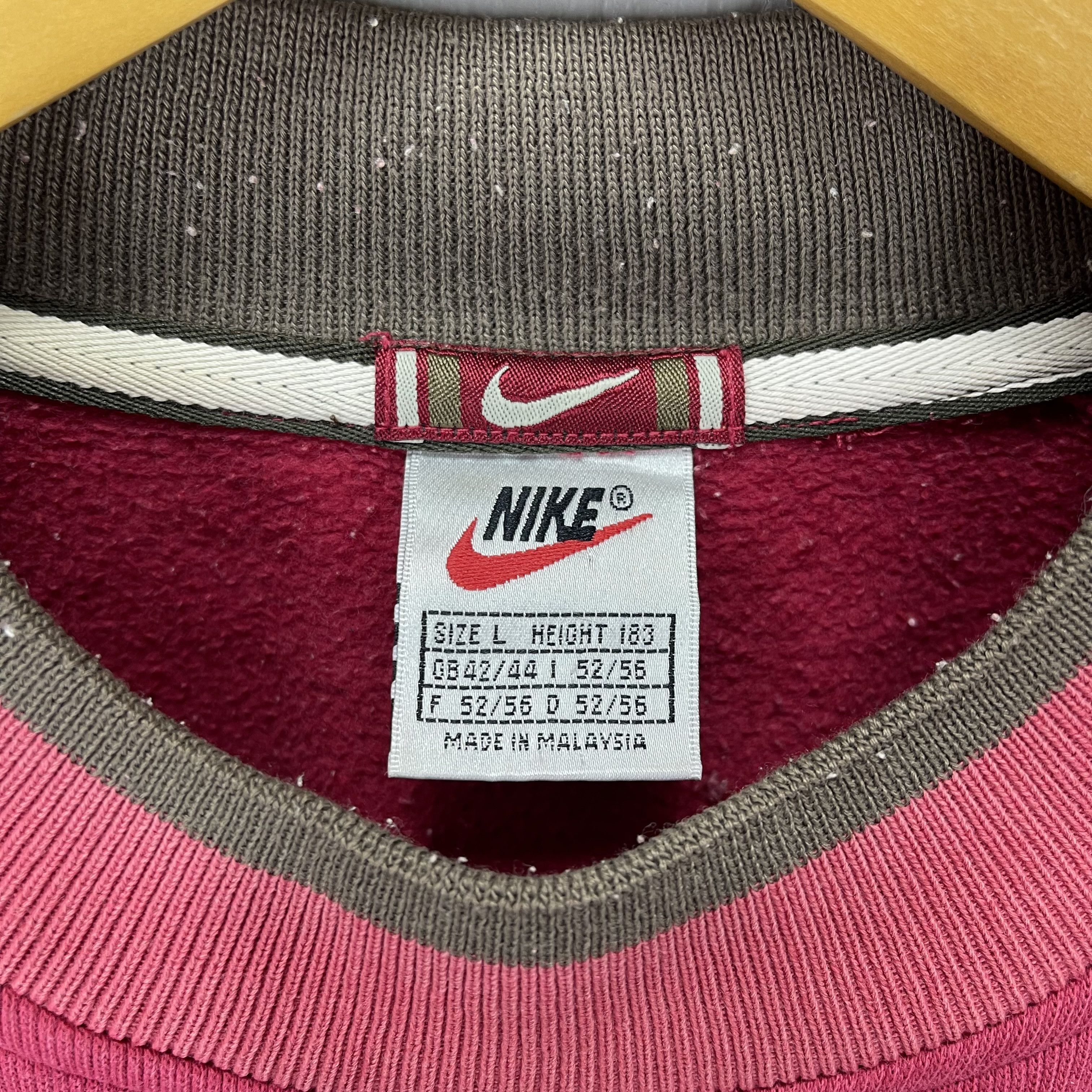 Nike 90s Vintage NIKE SILVER LABEL Crew Neck Sweatshirt #1722/06 Size US M / EU 48-50 / 2 - 8 Thumbnail
