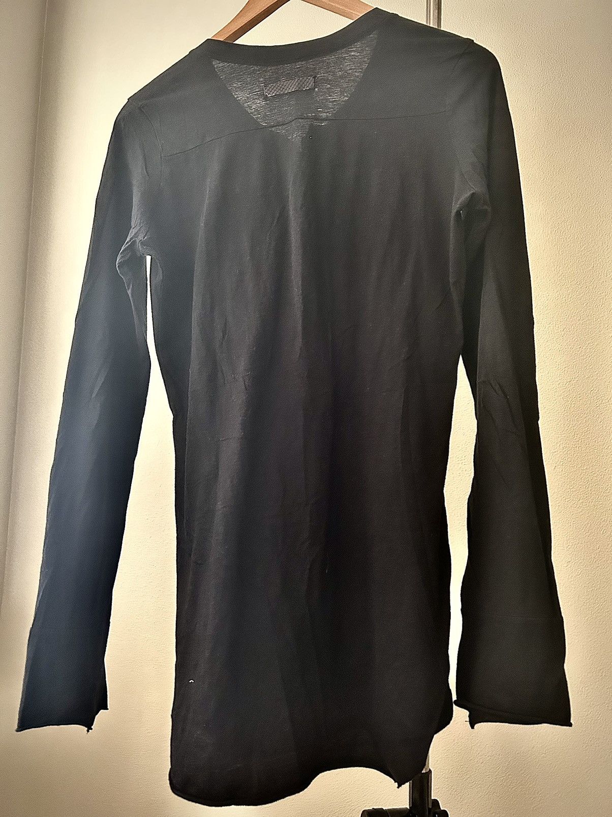 If Six Was Nine If Six Was Nine Black “Tuxedo” Henley LS Size US M / EU 48-50 / 2 - 4 Thumbnail