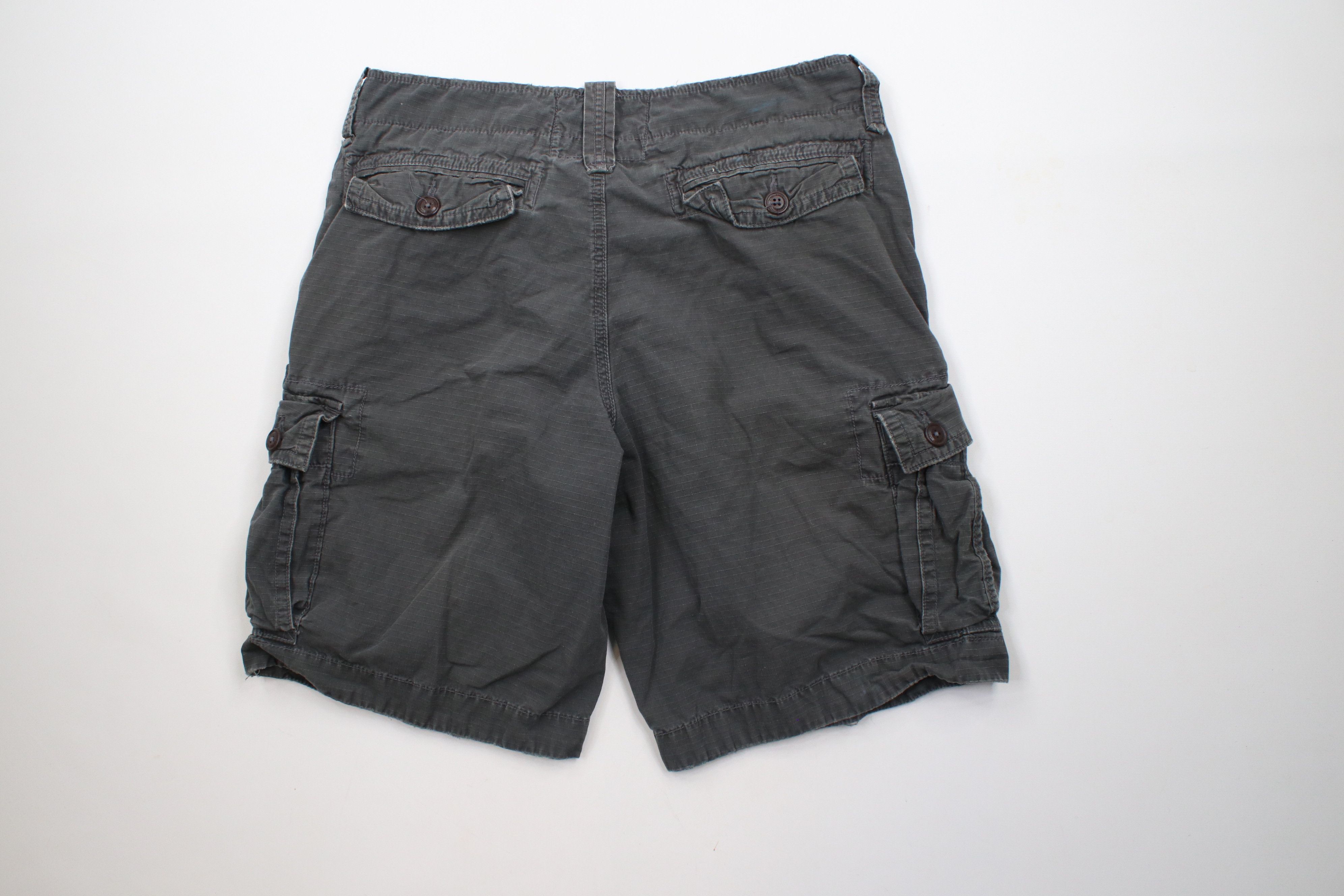 American Eagle Outfitters × Vintage Vintage Y2K American Eagle Outfitters Ripstop Cargo Shorts Size US 34 / EU 50 - 10 Thumbnail