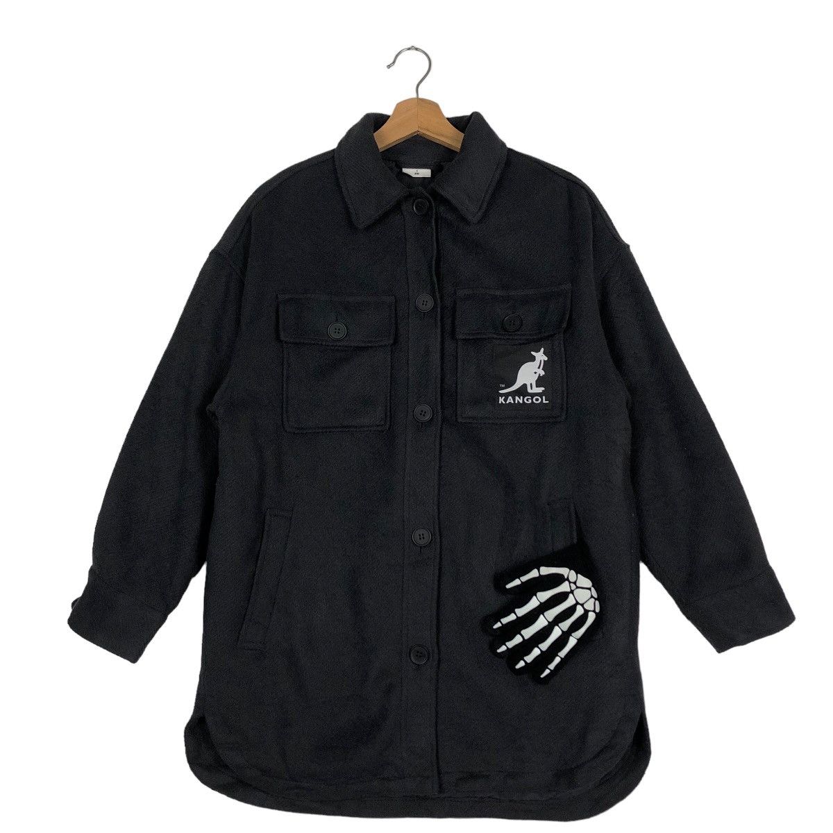 Japanese Brand 🔥Vintage Wool Chore Work Jacket Kangol X H&M USA Size US XS / EU 42 / 0 - 2 Thumbnail