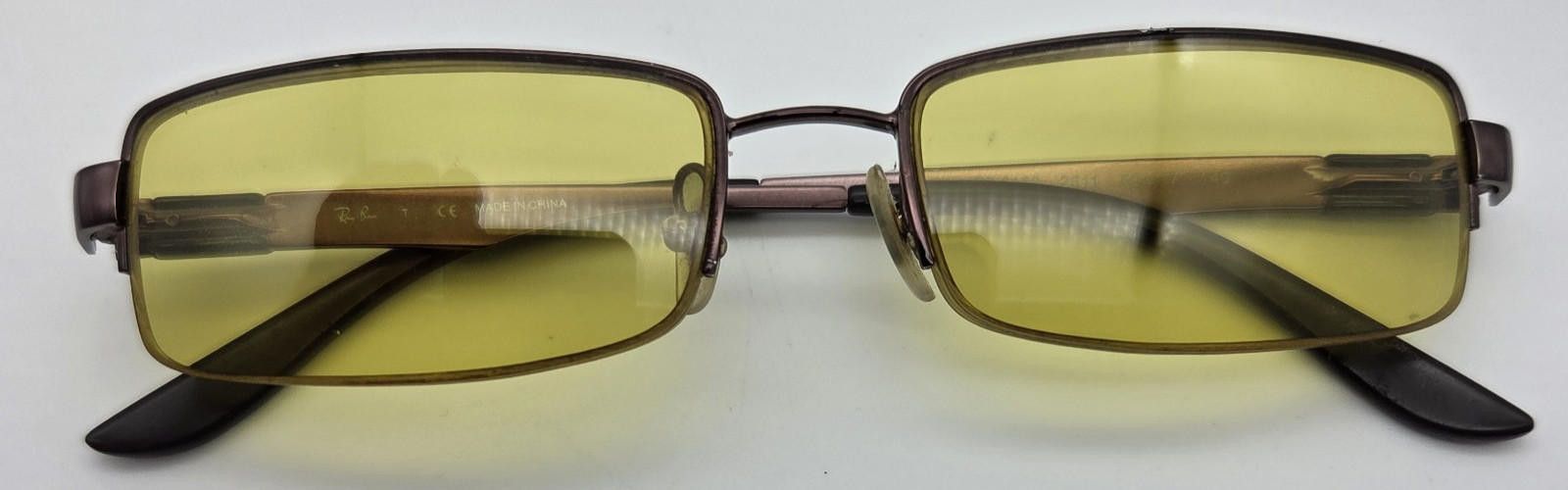 RayBan Ray Ban RB 6156 2511 Half Frame Rectangular FRAMES 52-17-140 Size ONE SIZE - 1 Thumbnail
