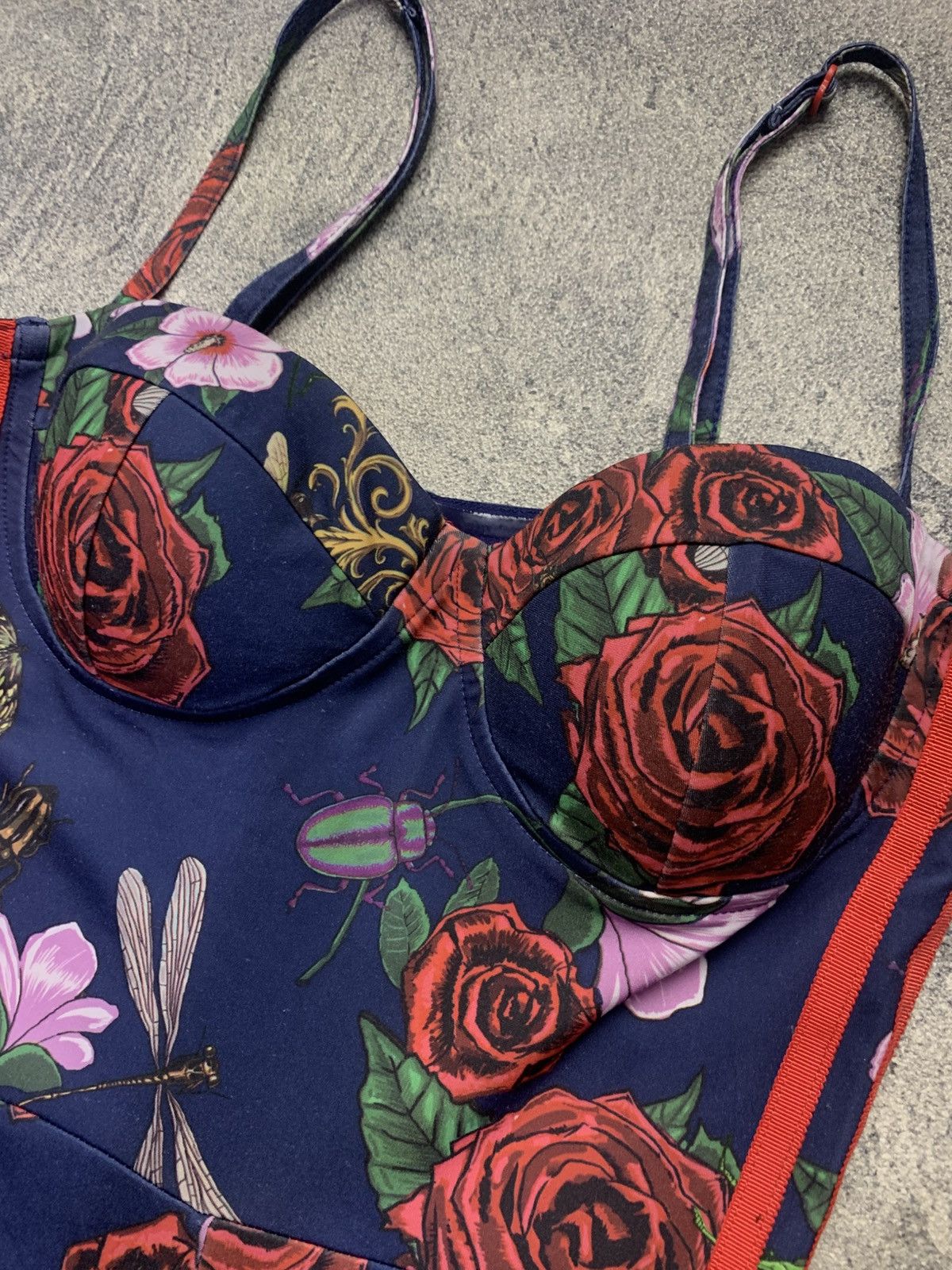 Adidas 🐍 Adidas x Rita ora Rare Floral Jumpsuit - 2014 Size S / US 4 / IT 40 - 5 Thumbnail
