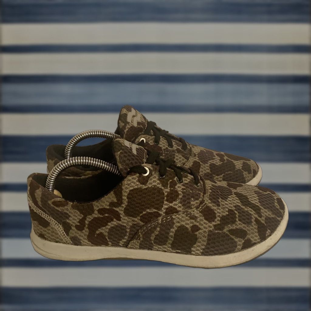 Vintage Strike Movement Chill Pill Transit - Camo Style Sneaker US 7.5 / Women 9 Brown Low Top Men Athletic Shoes Size US 7 / IT 37 - 1 Thumbnail